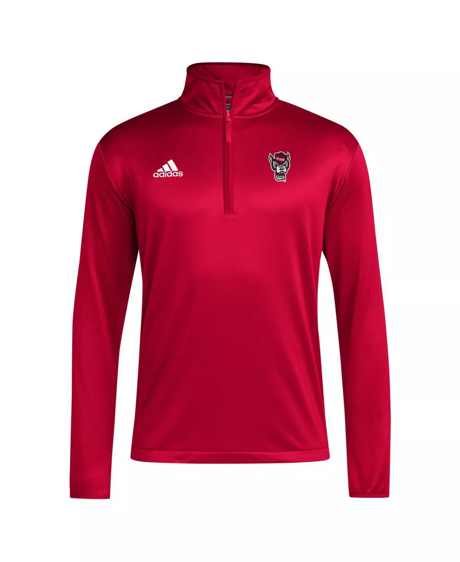 Men's Red NC State Wolfpack Coaches Sideline Quarter-Zip Top - Red - 2XL