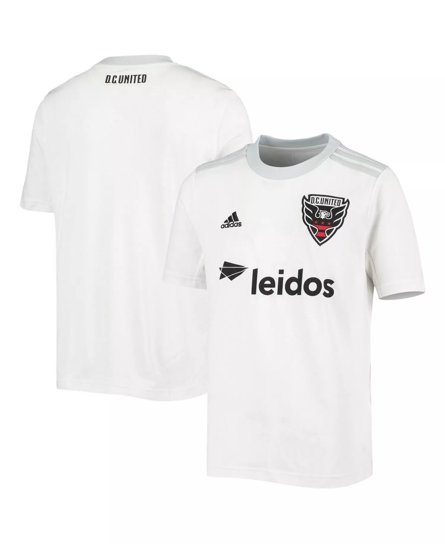 Men's White D.C. United 2019 Away Team Authentic Jersey - White - 2XL