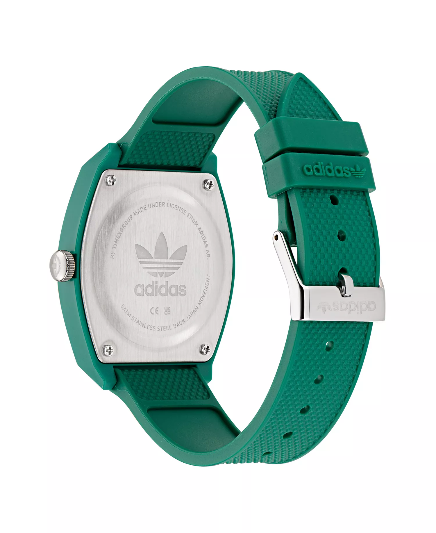Unisex Analog Green Resin Watch, 38mm - Green - No Size