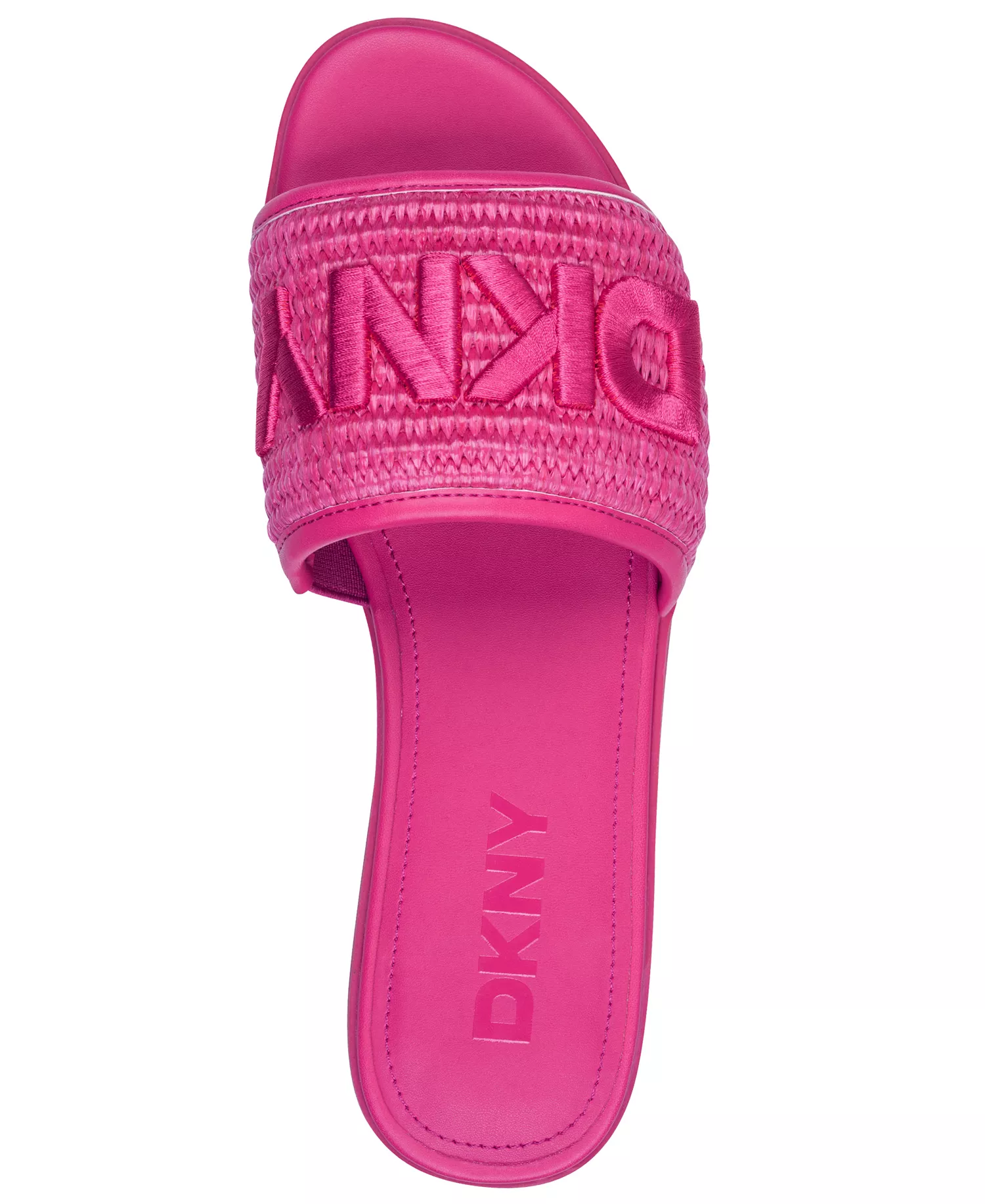 Women's Winslet Slide Flat Sandals - Hot Pink - 10M
