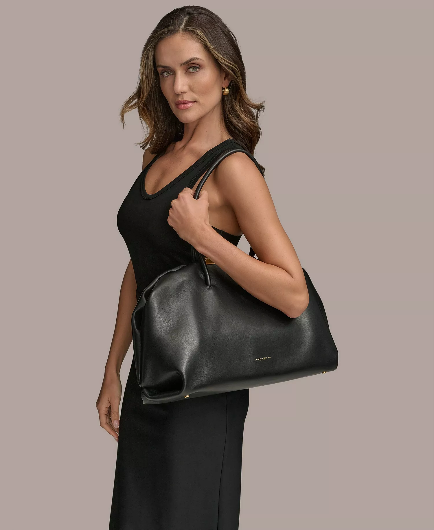 Poplin Large Satchel - Sand - NO SIZE