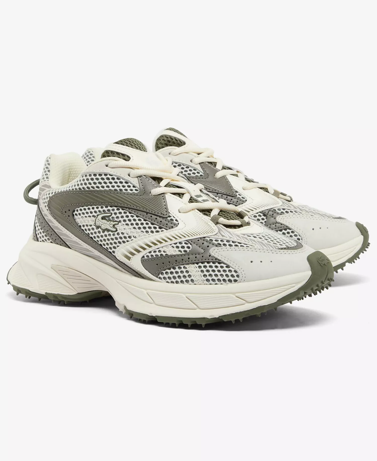 Men's L003 Neo Shot Round-Toe Sneakers - Off White - 10M