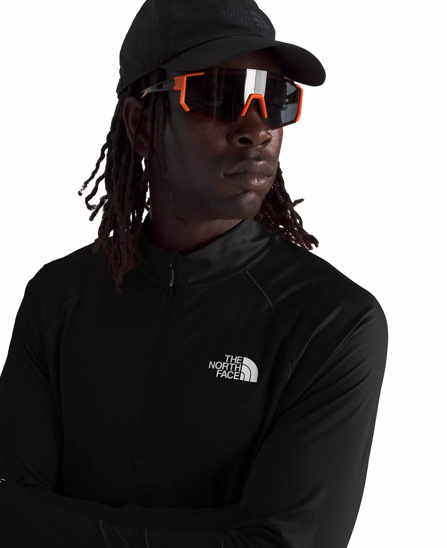 Men's Sunriser ¼ Zip Sweatshirt - The north face black - L