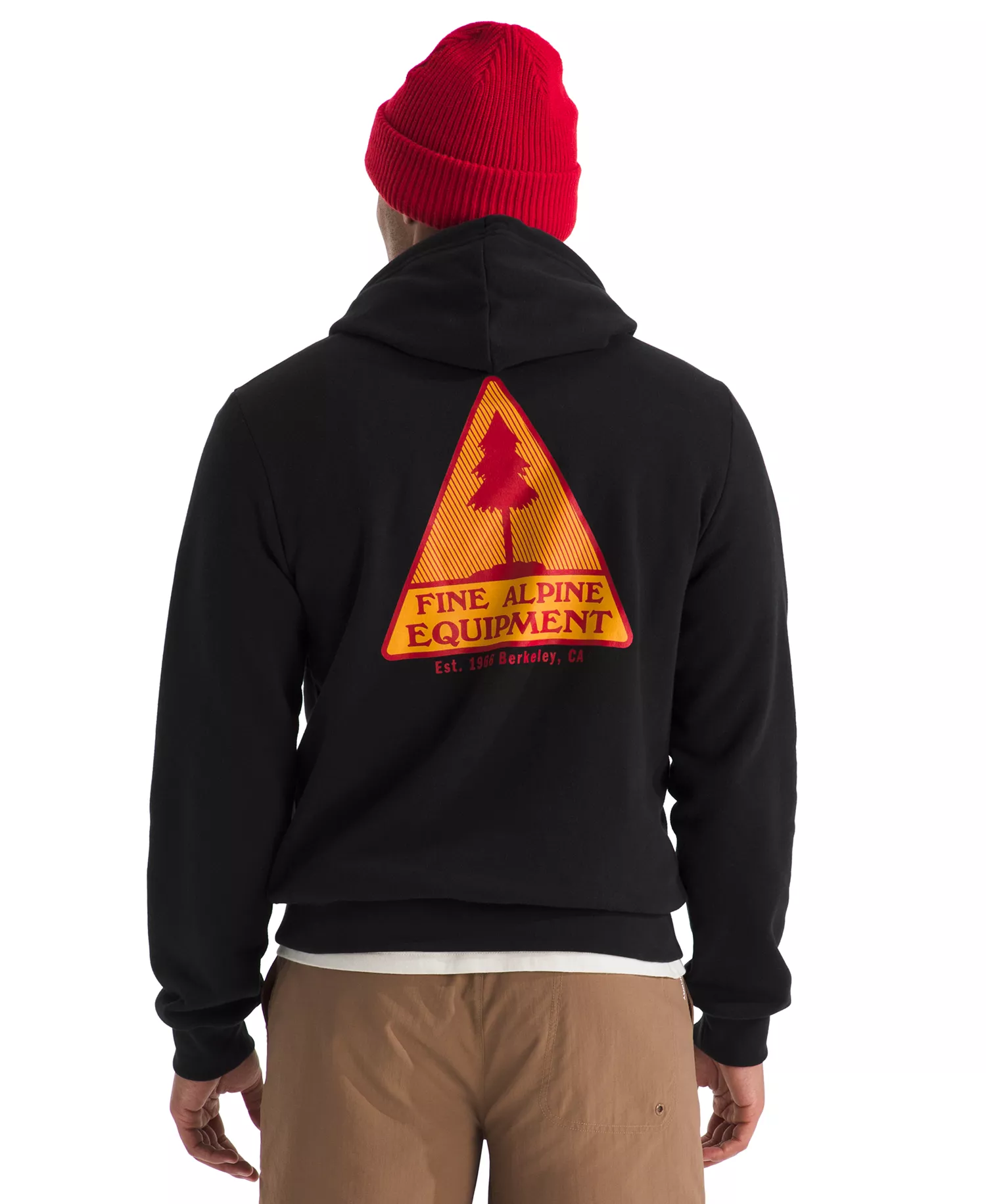 Men's Evolution Mountain Woods Graphic Hoodie - Black - 2XL