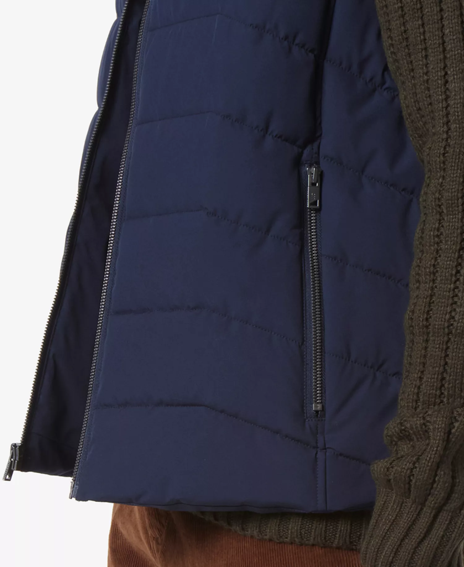 Men's Garrick Stretch Packable Quilted Vest - Ink - S
