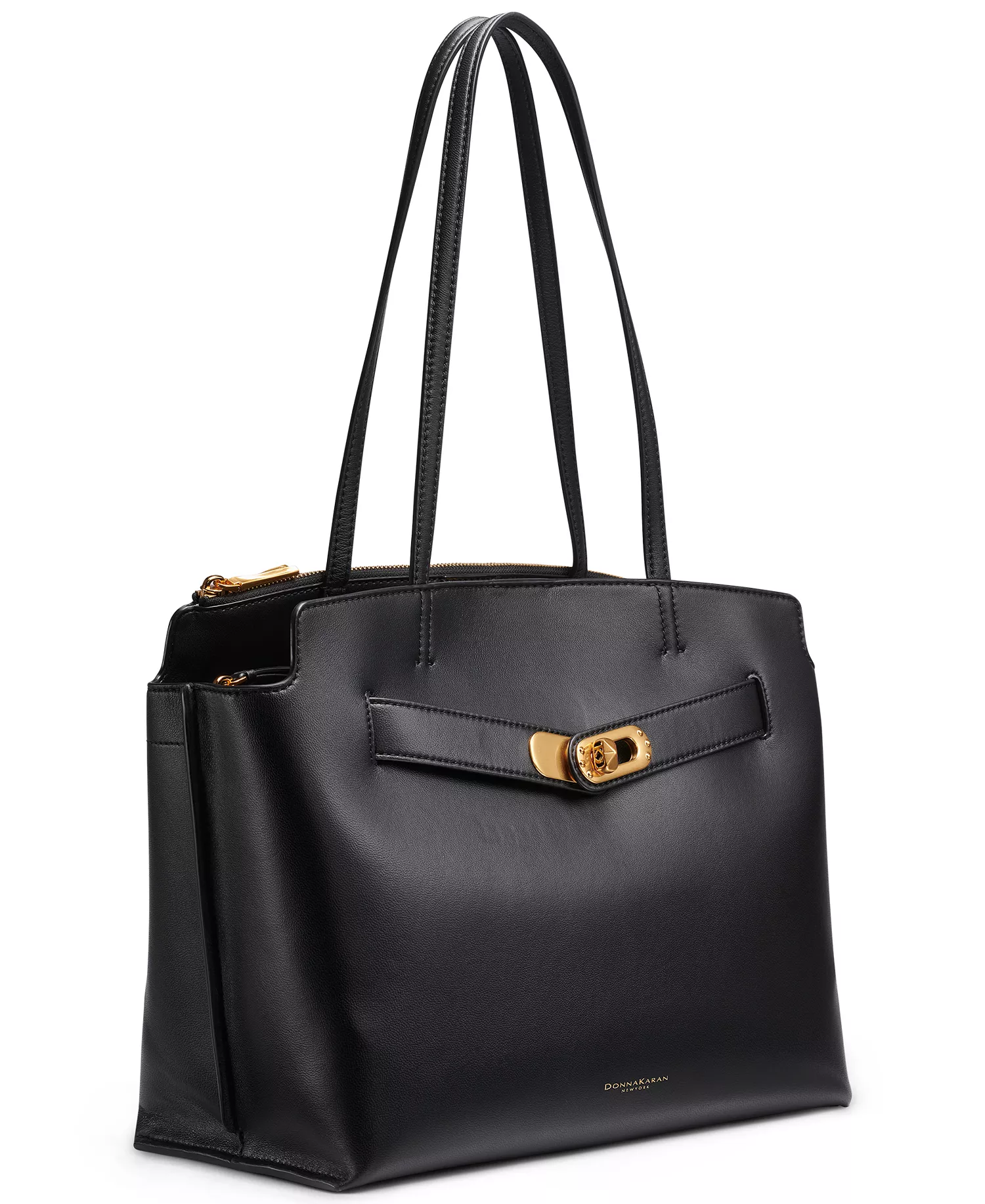 Magnetic Large Bridgehampton Tote Bag - Black/Gold - NO SIZE