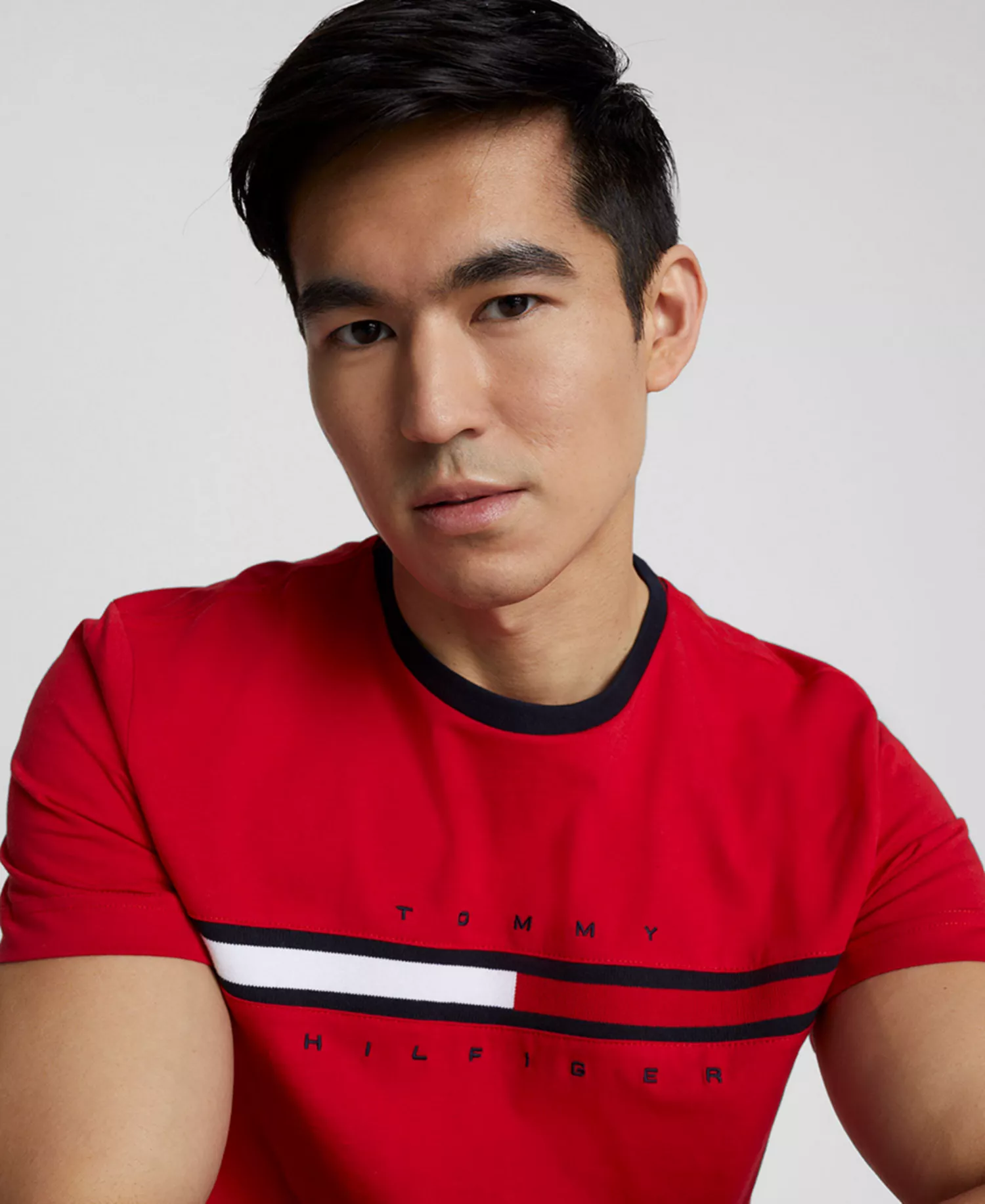 Men's Tino Logo Short-Sleeve T-Shirt - Apple Red - 2XL