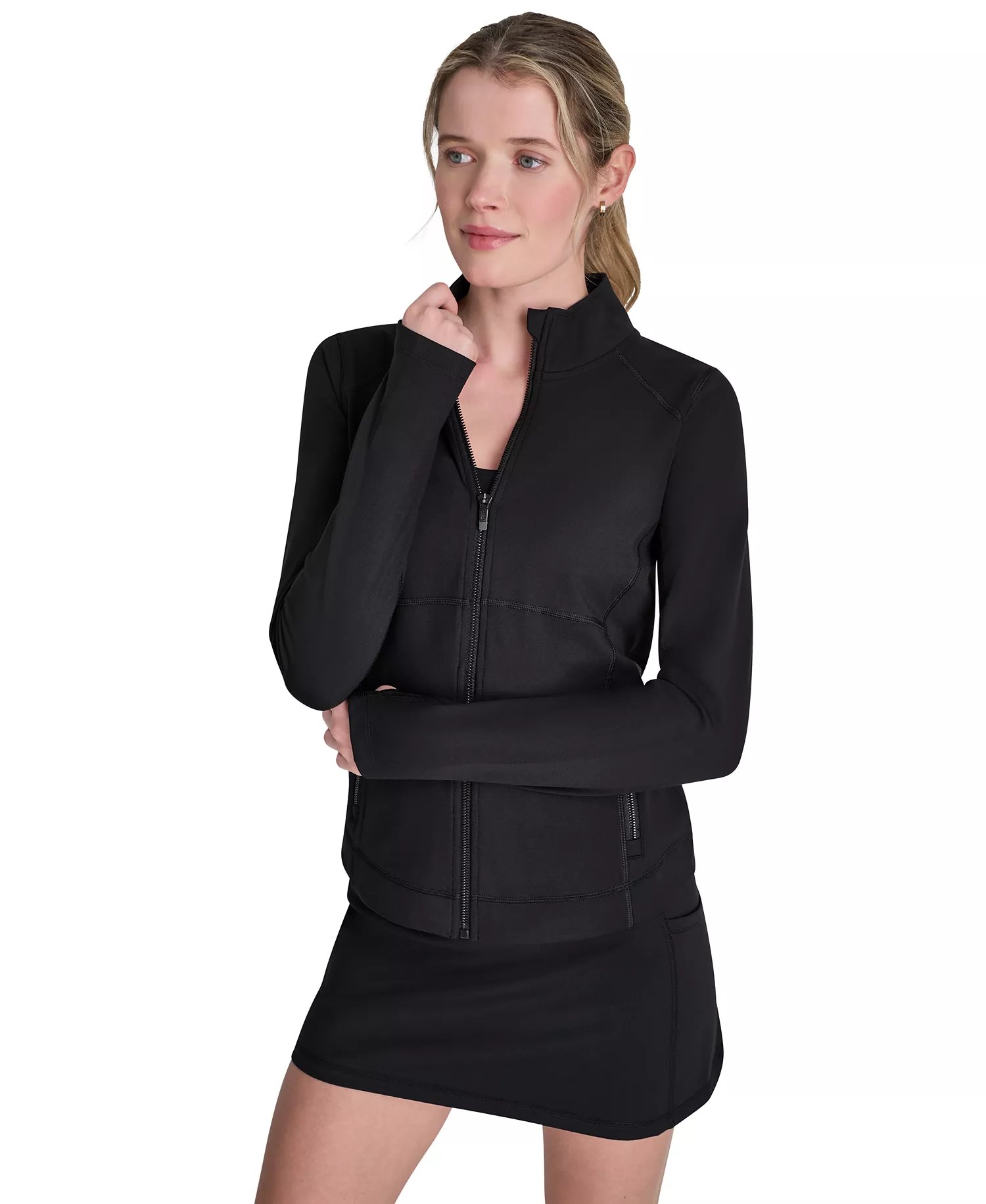 Women's Balance Compression Full-Zip Jacket - Black - L