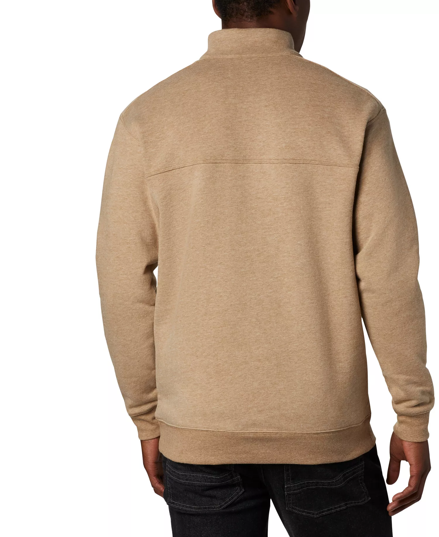 Men's Hart Mountain Half Zip Fleece Sweatshirt - Delta heather - L