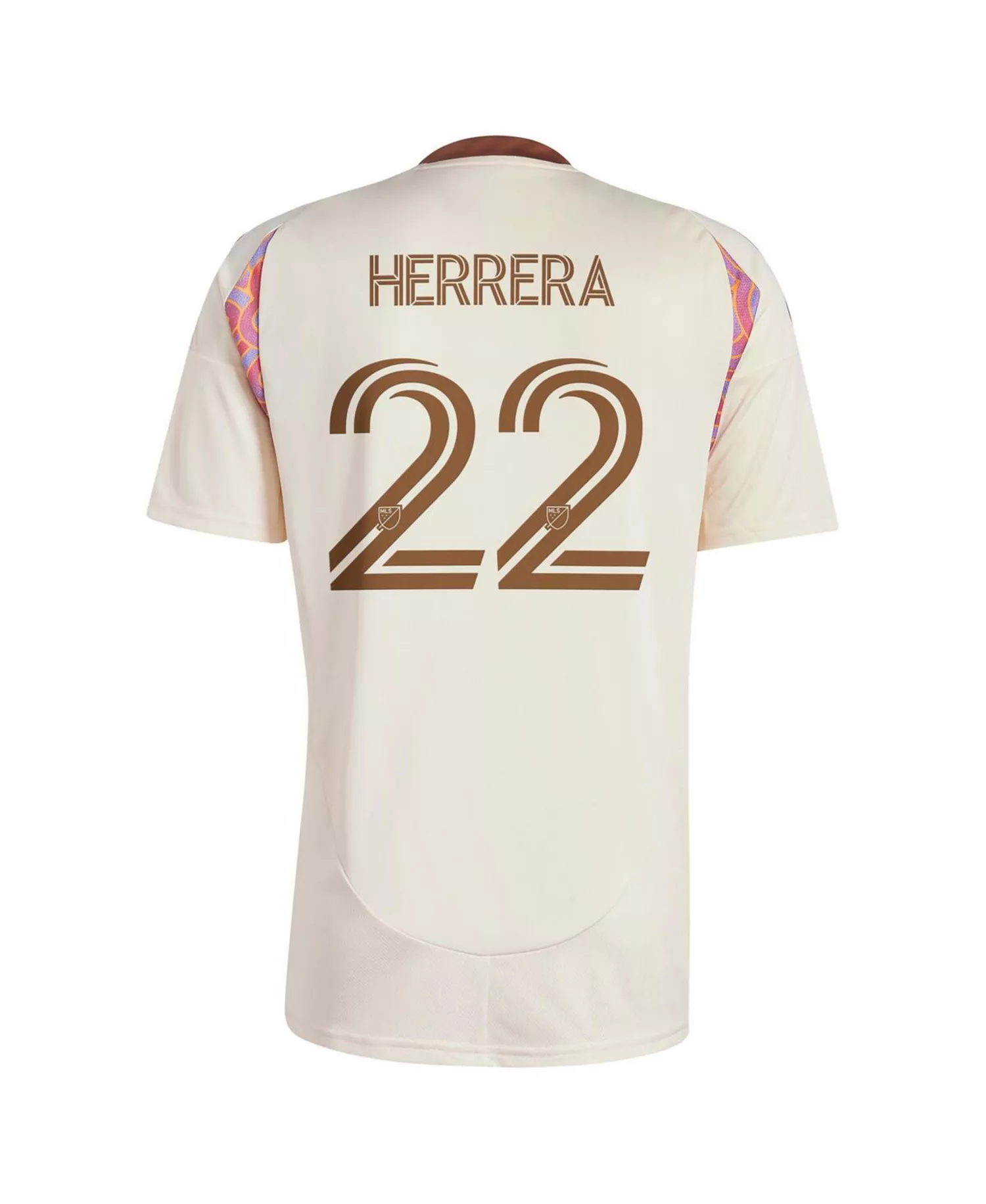 Men's Aaron Herrera Natural D.C. United 2025 The Soul Kit Replica Player Jersey - Natural - 2XL