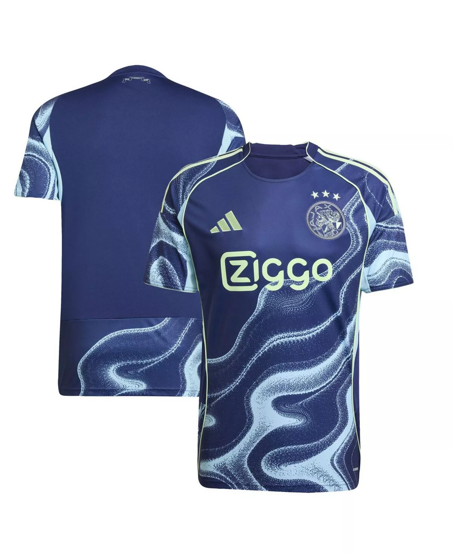 Men's Navy Ajax 2025/26 Away Replica Jersey - Navy - L