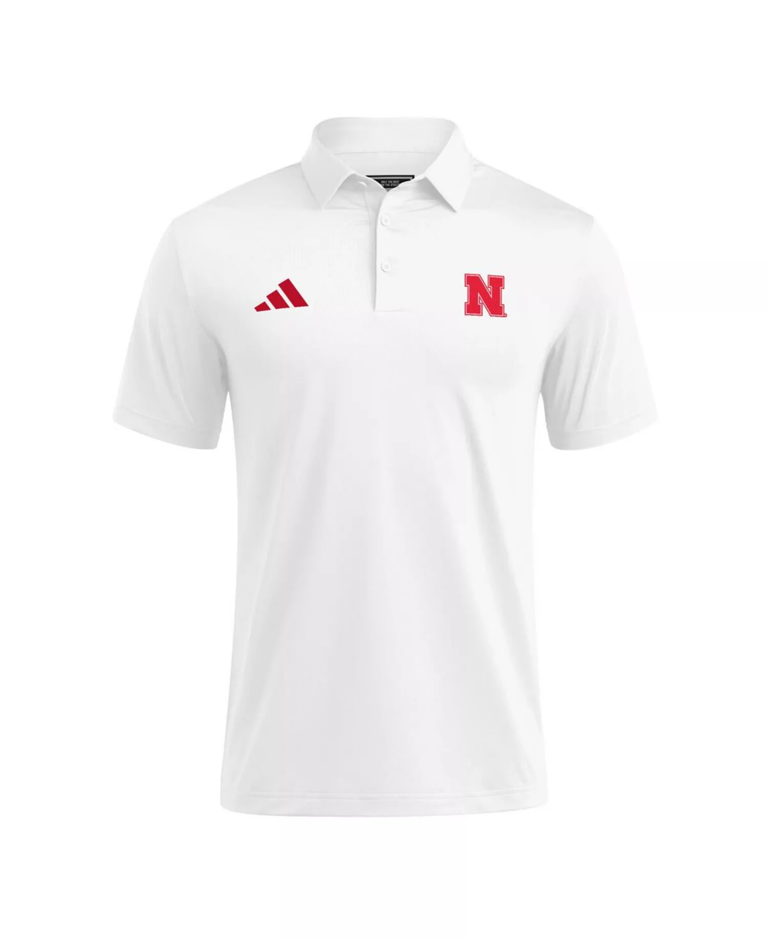 Men's White Nebraska Huskers Ultimate 365 Polo Shirt - White - 2XL