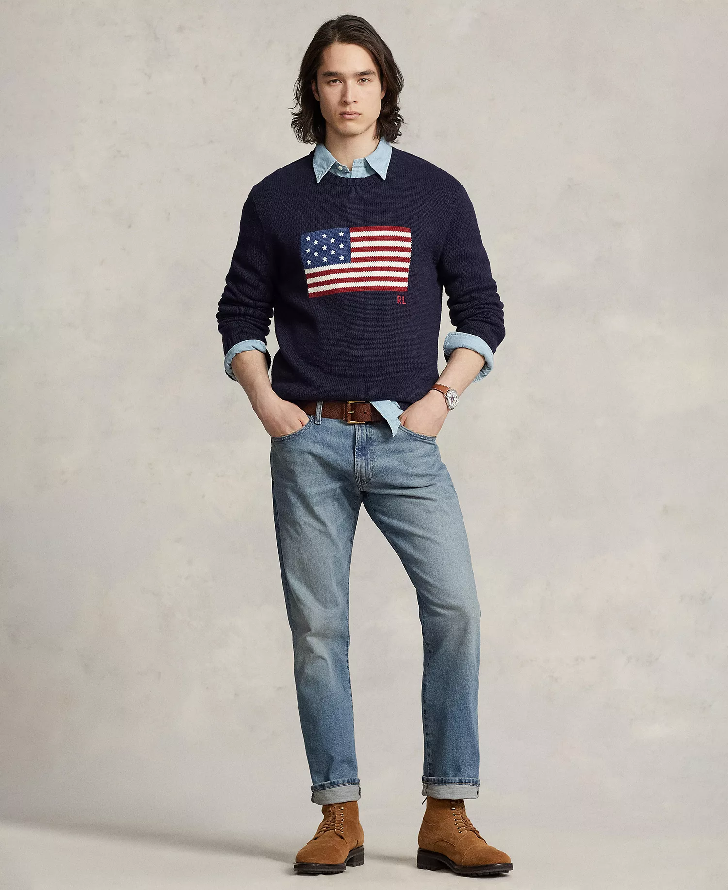 Men's Hampton Relaxed Straight Jeans - Dixon - 30 - 30