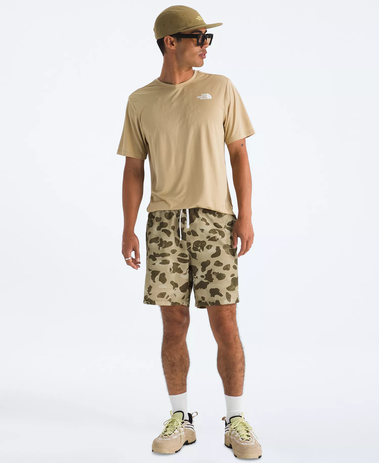 Men's Regular-Fit Action Shorts - Cedar Heri - 2XL