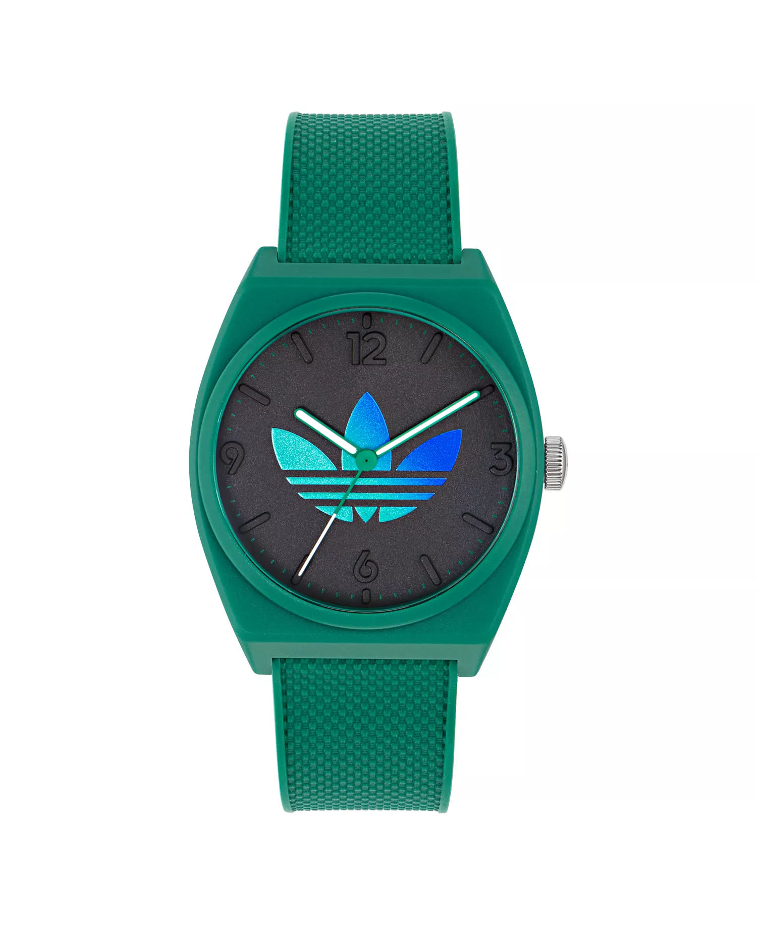Unisex Analog Green Resin Watch, 38mm - Green - No Size