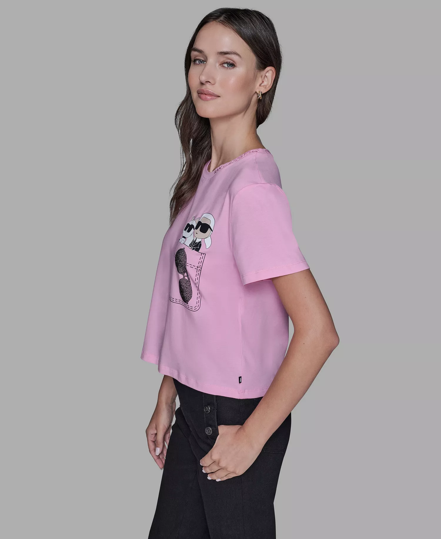 Women's Short-Sleeve Pocket T-Shirt - Prism Pink - L