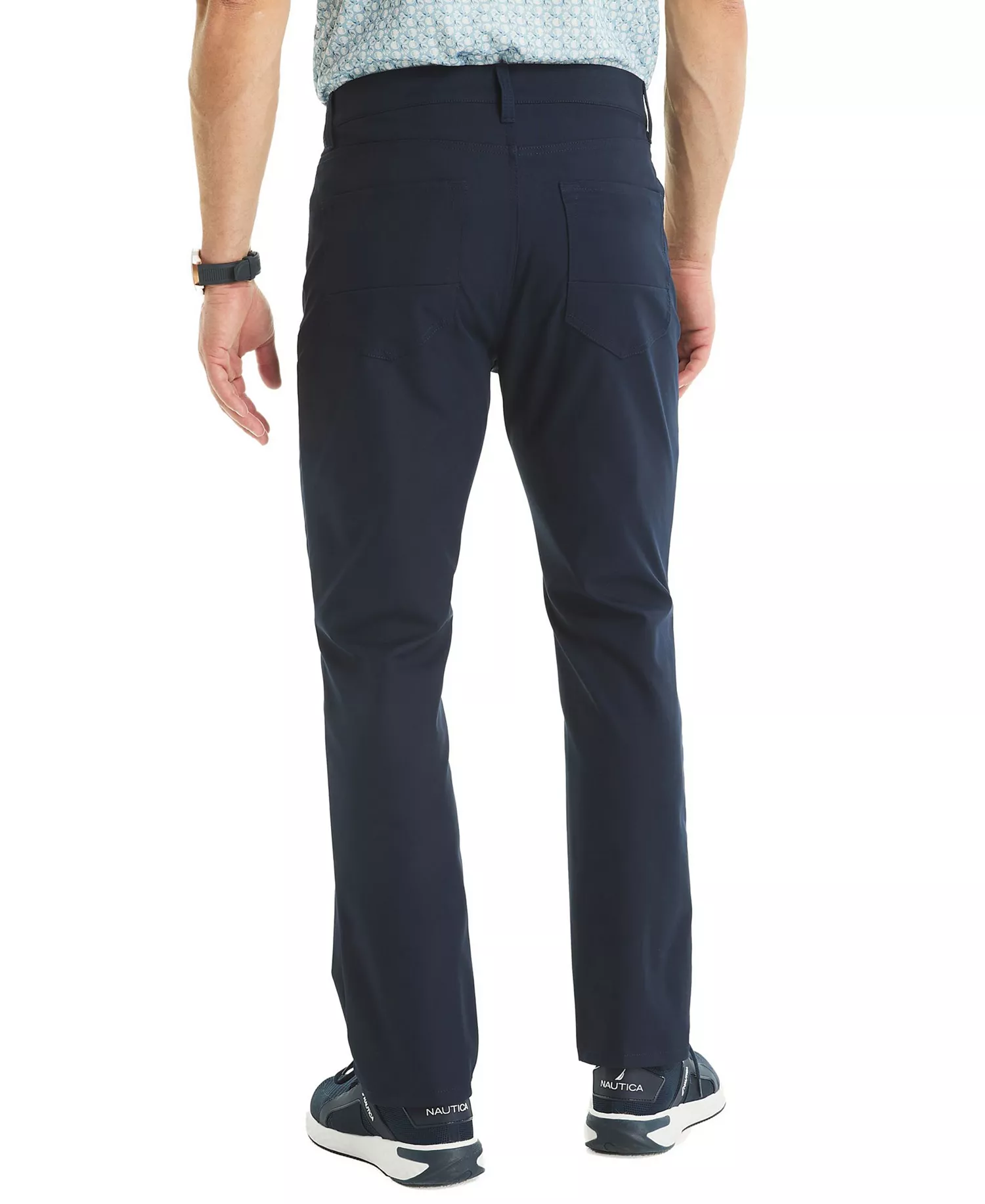 Men's Regular-Fit Stretch 5 Pocket Pants - Navy Seas - 30x30