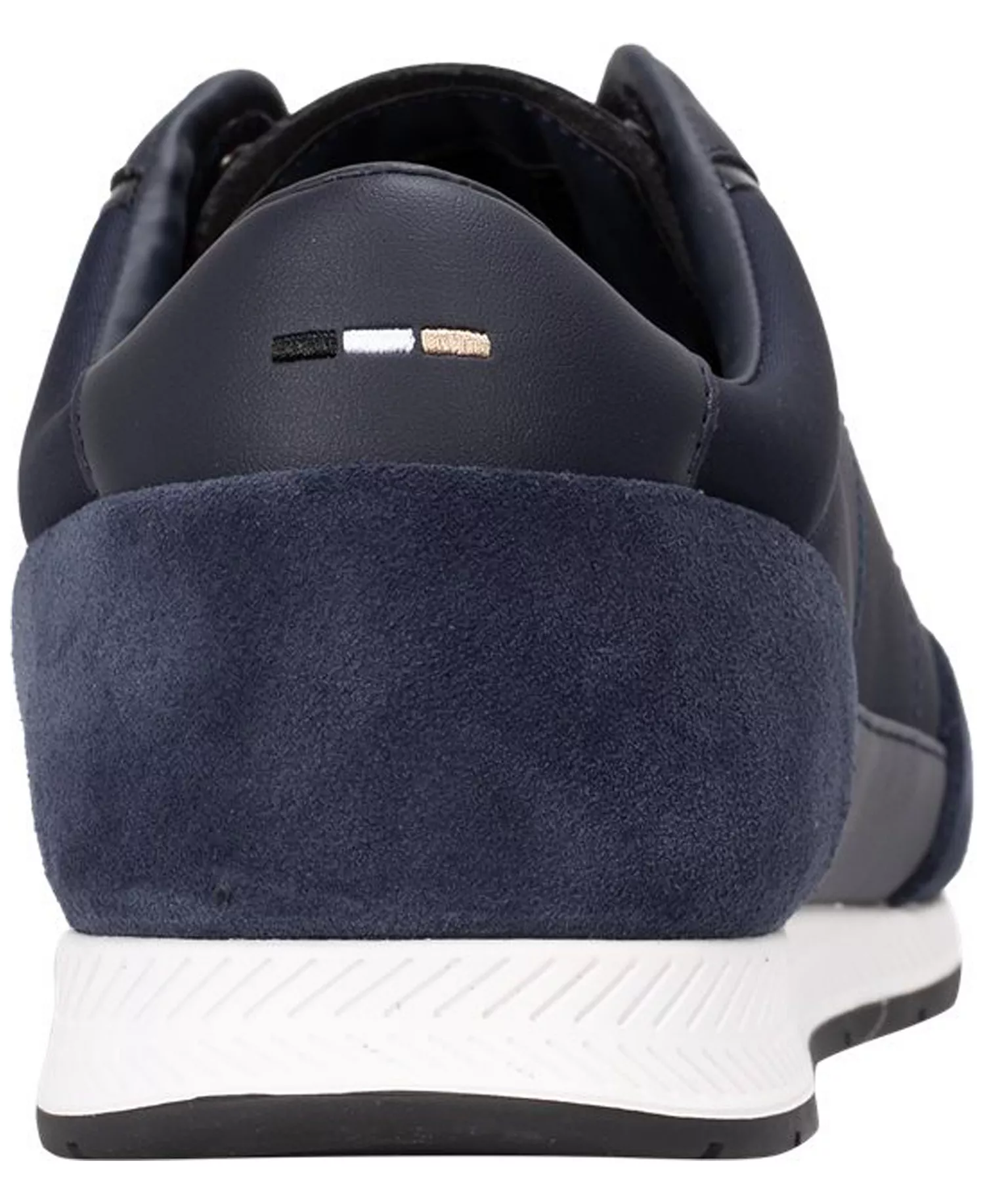 Men's Fashion Athletic Lace-Up Sneakers - Dark Blue - 10M