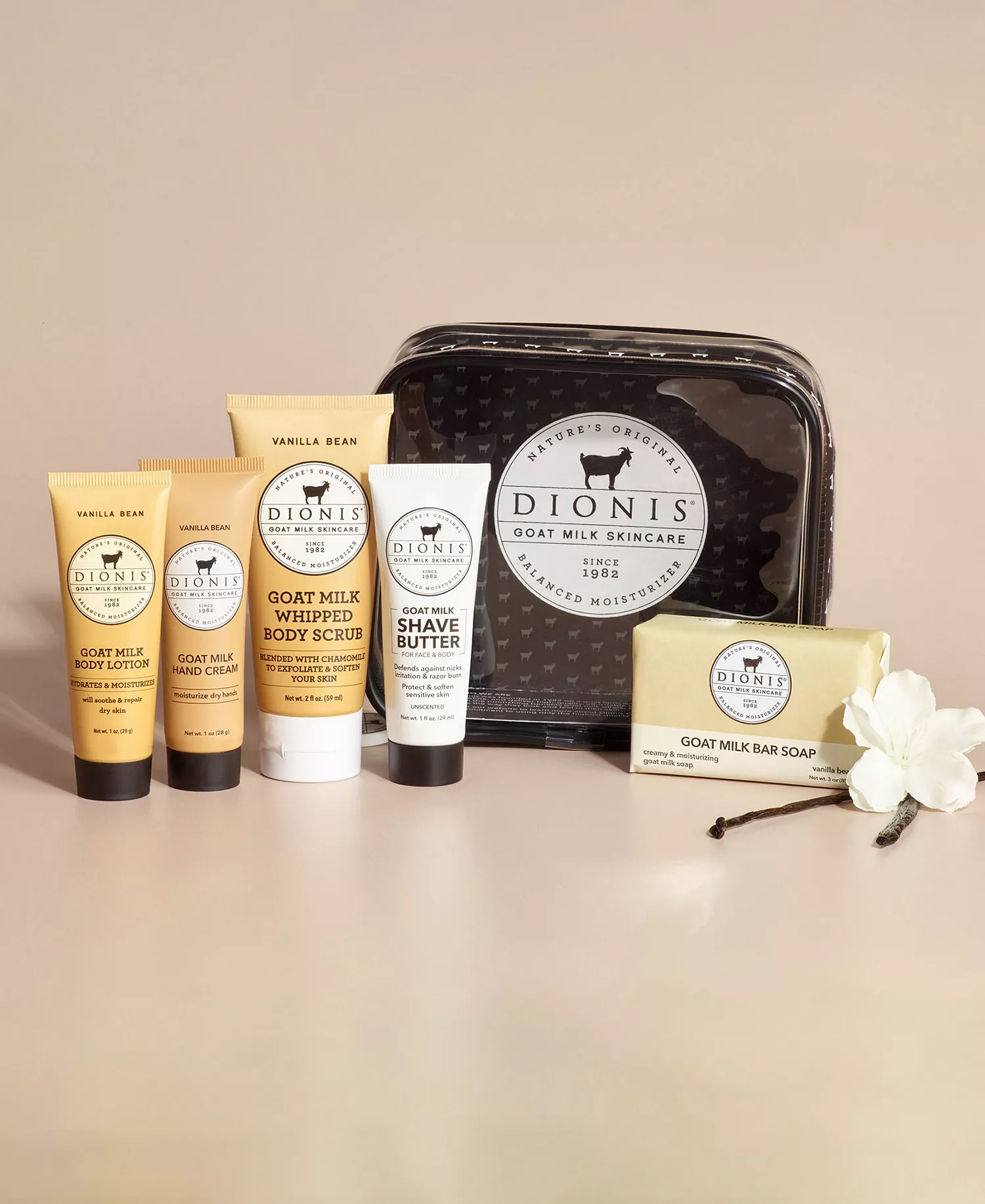 Goat Milk Vanilla Bean Travel Kit - No color - No Size