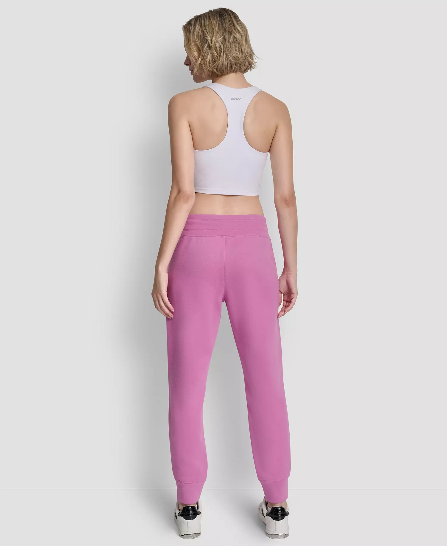 Women's Metallic Bubble Slim Fit Jogger Pants - Crocus - L