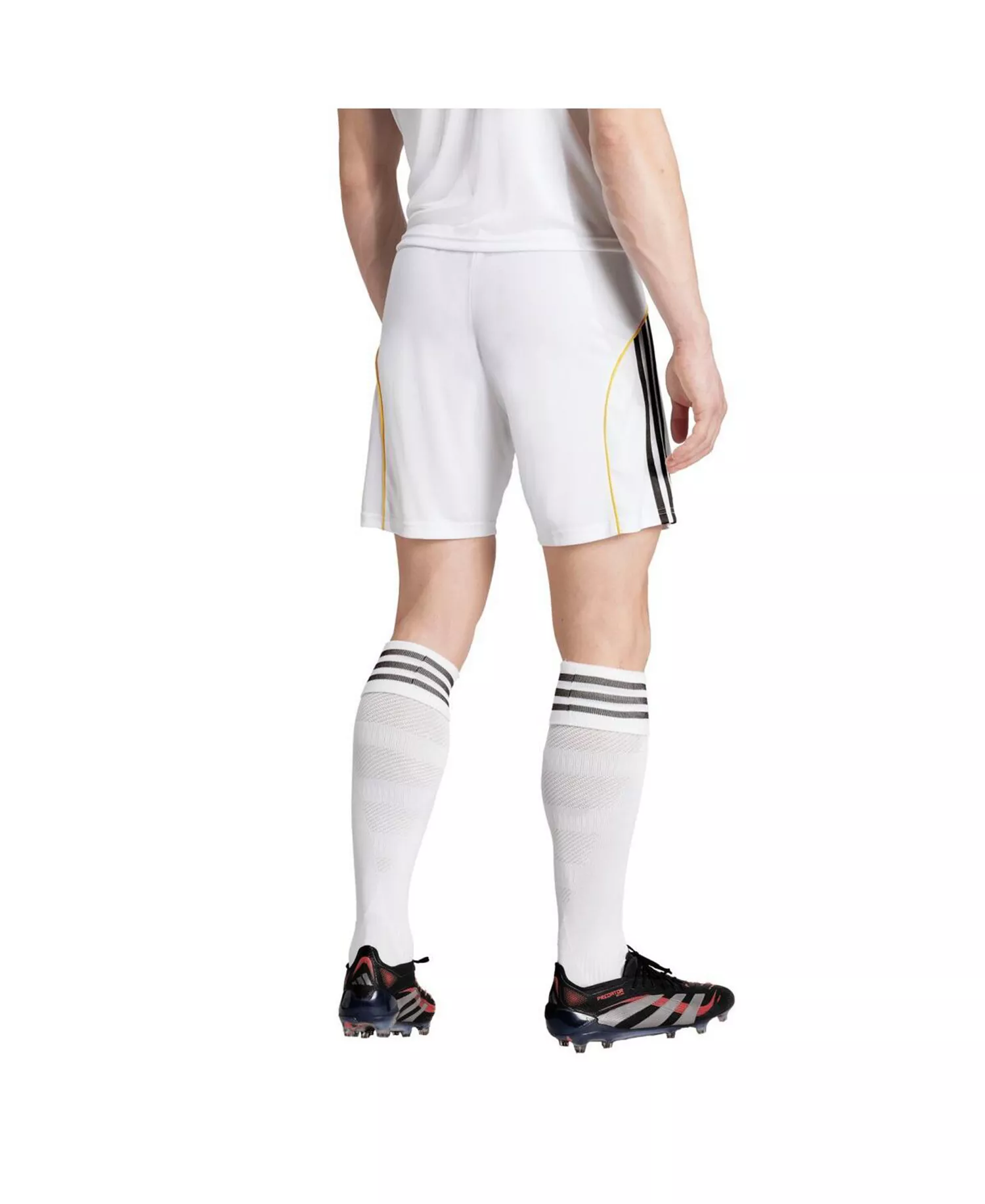 Men's White Real Madrid 2025/26 Home AEROREADY Replica Shorts - White - 2XL