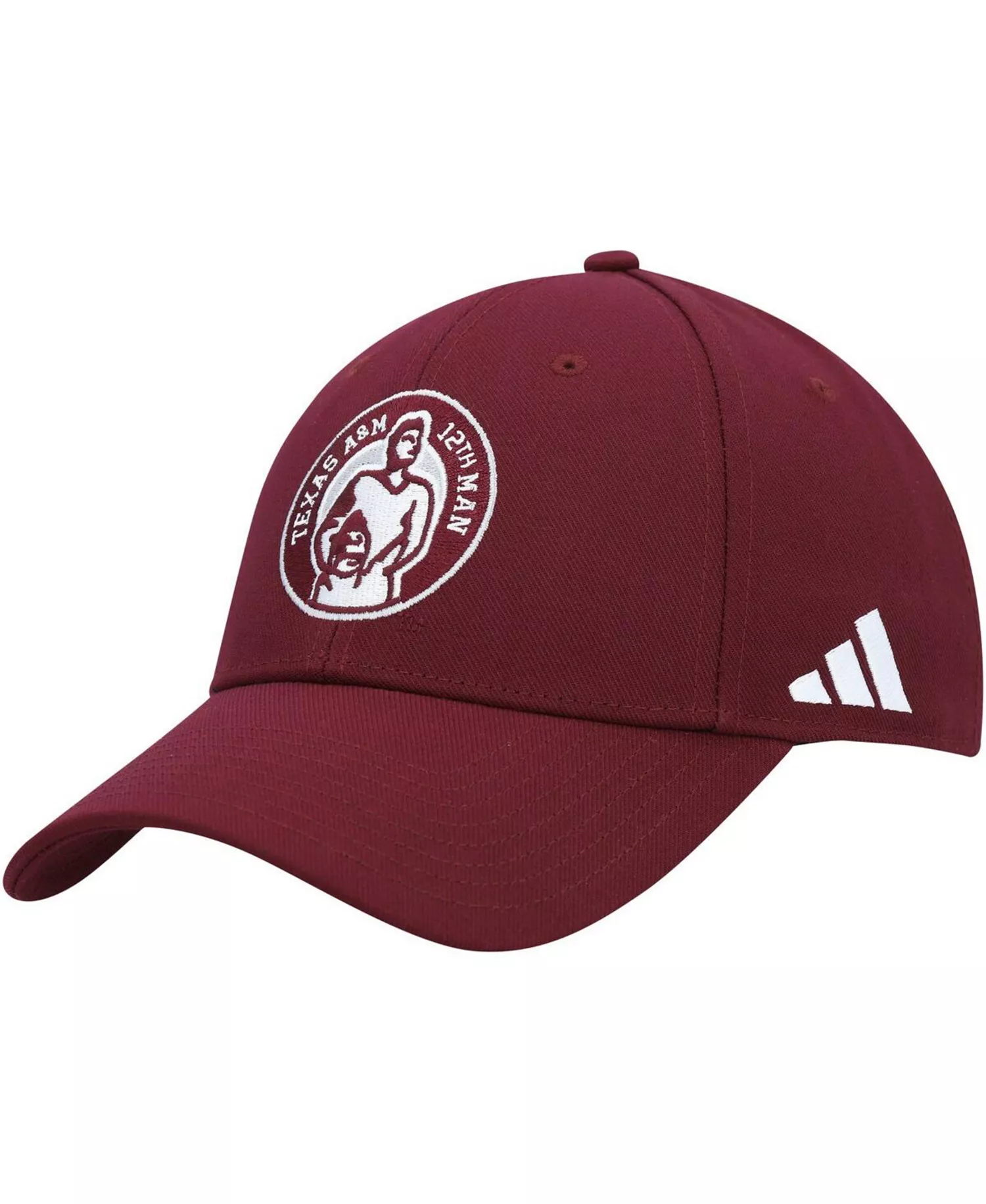 Men's Maroon Texas A&M Aggies 12th Man Adjustable Hat - Maroon - One Size Fits All