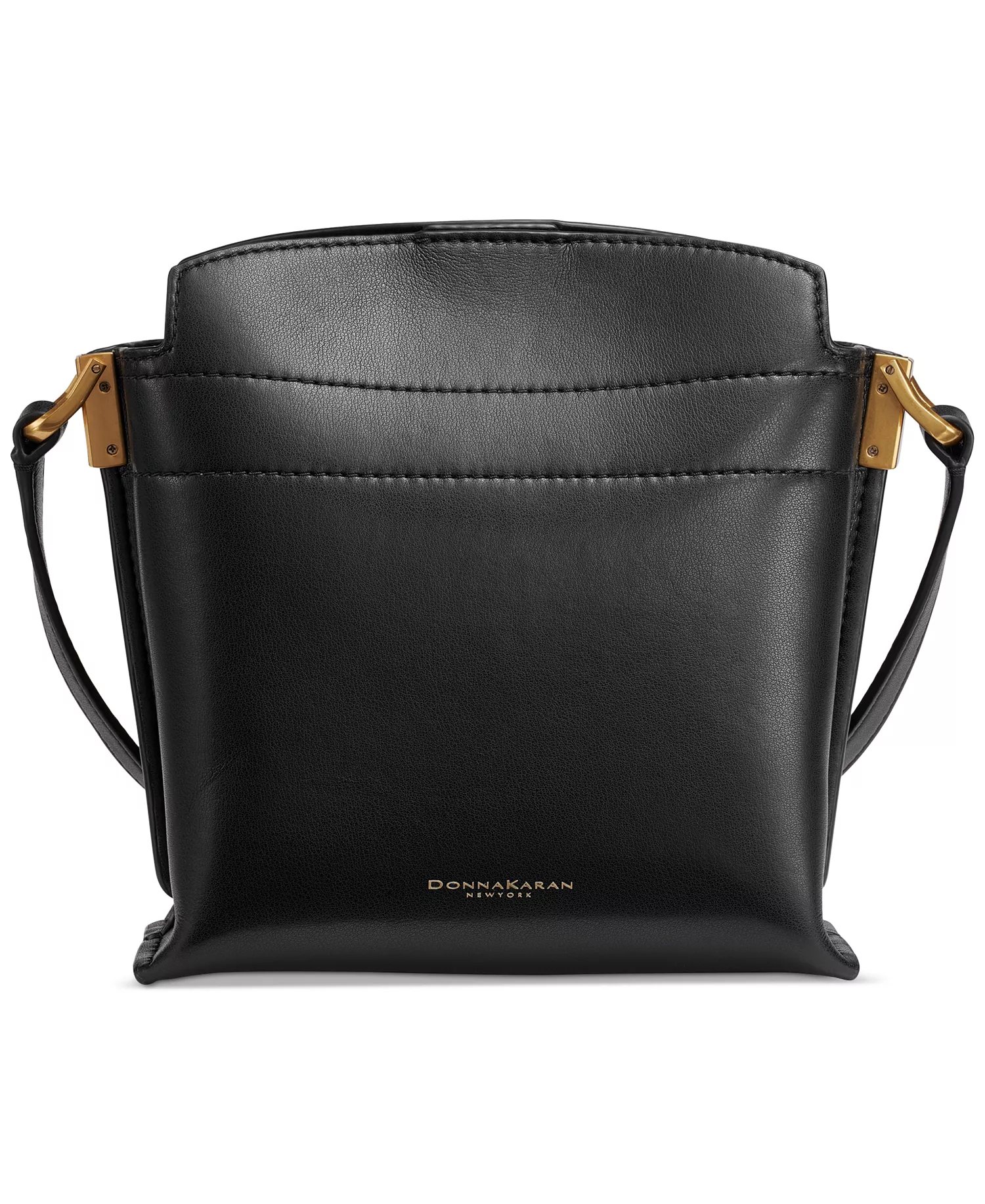 Mini Bridgehampton Turn-Lock Crossbody Bag - Black/Gold - NO SIZE