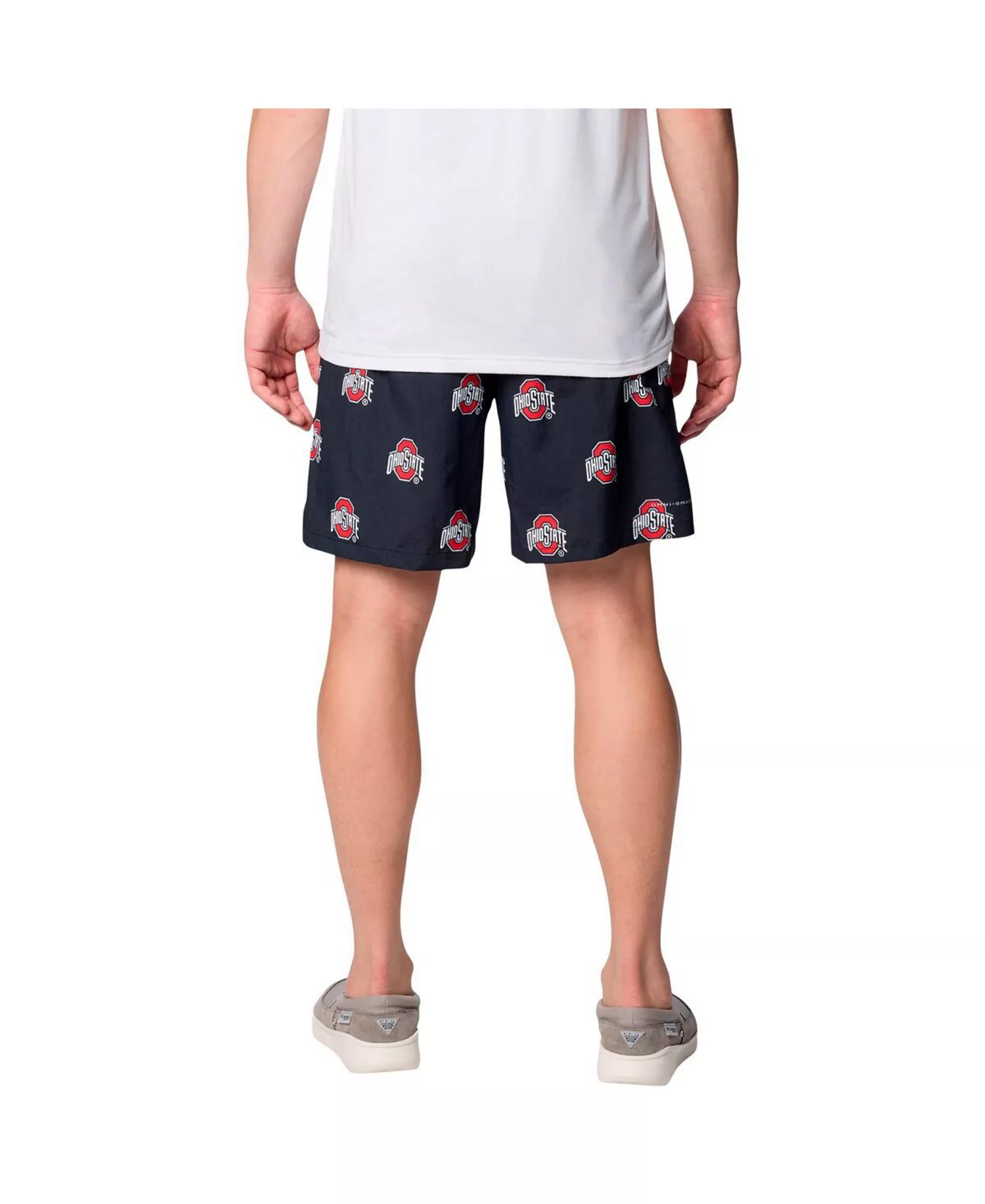 Men's Black Ohio State Buckeyes Big Tall Back Cast Shorts - Black - 3X