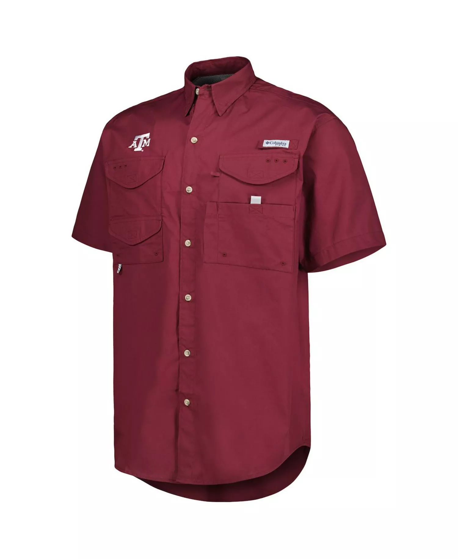 Men's Maroon Texas A&M Aggies Bonehead Button-Up Shirt - Maroon - L