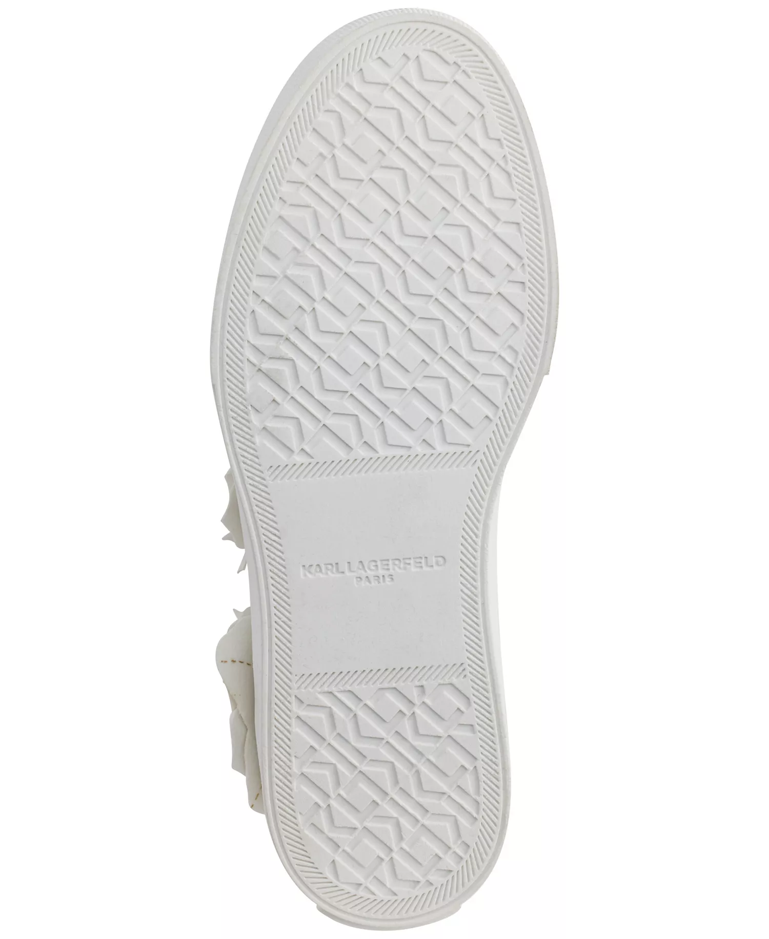 Women's Georgia Lace-Up Embellished Sneakers - Bright White - 10M