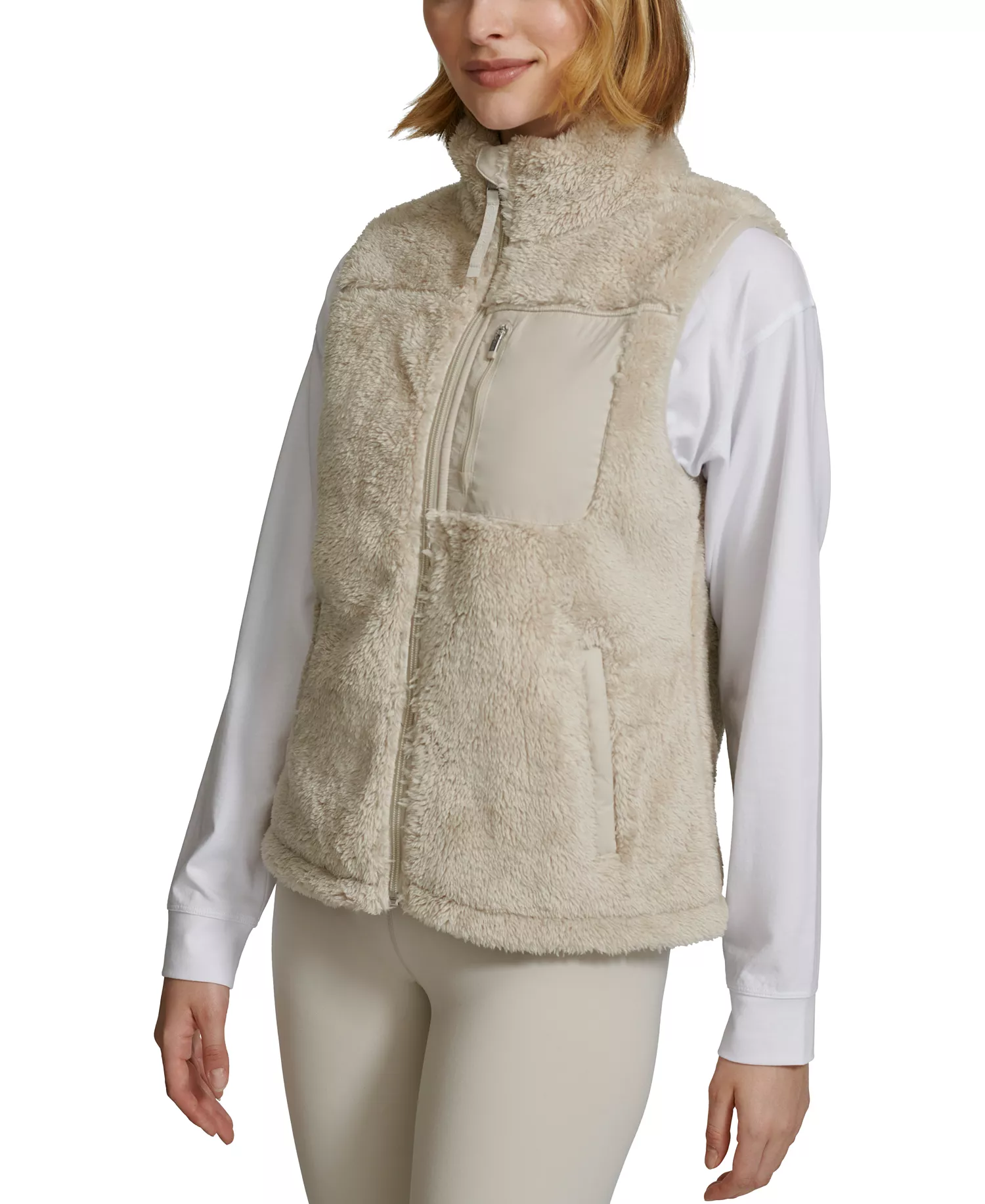 Performance Women's Sherpa Vest - Porcini - L