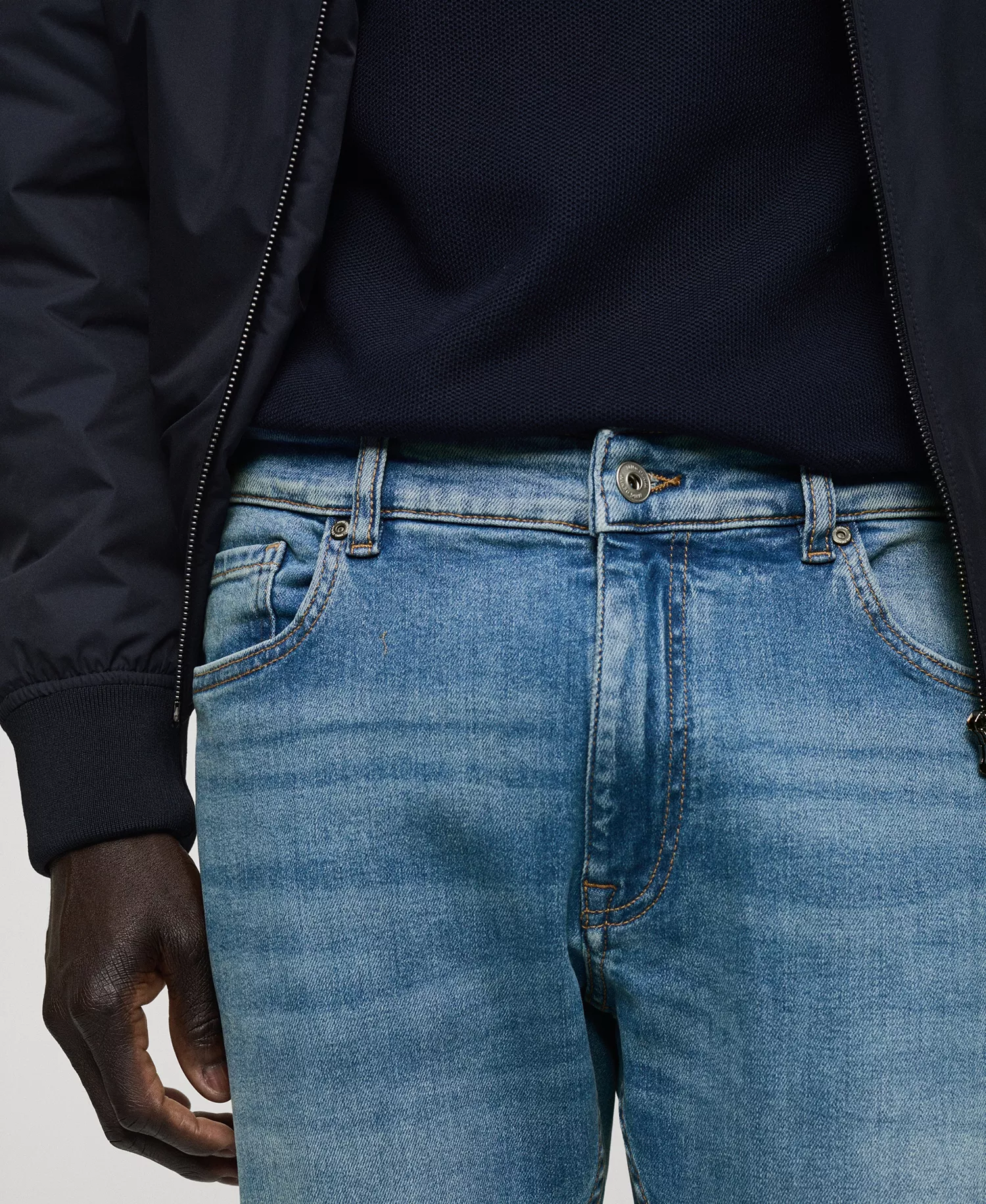 Men's Skinny-Fit Jude Jeans - Medium Blue - 32