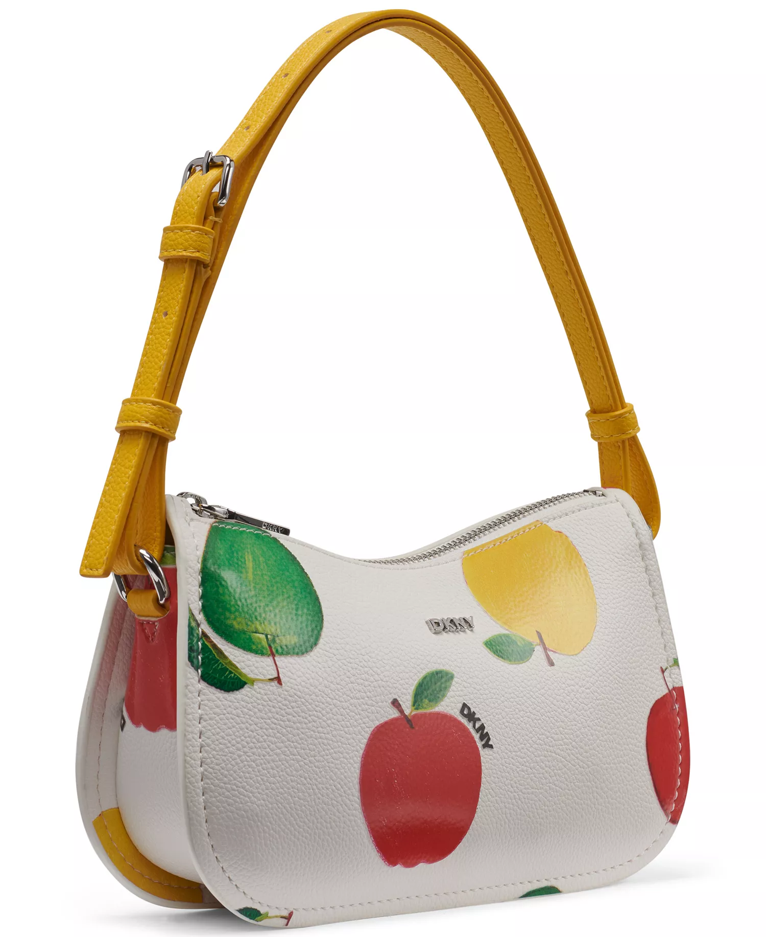 Nessa Small Zipper Slim Shoulder Bag - Marshmallow - No Size