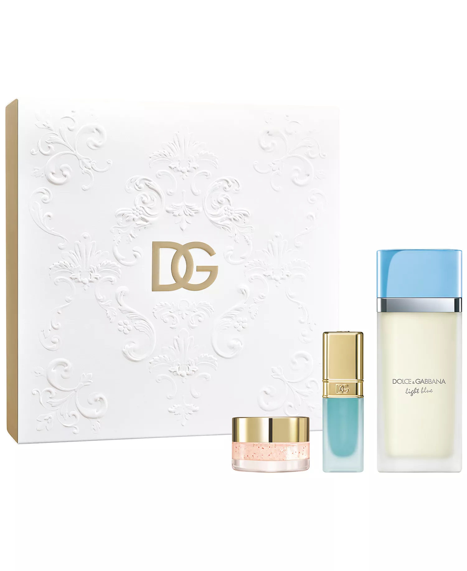 3-Pc. Light Blue Eau De Toilette and Lip Care Beauty Gift Set - No Color - No Size