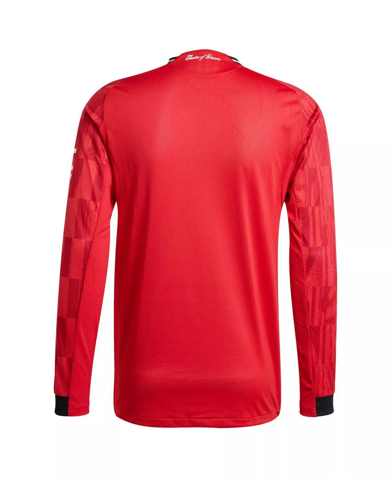 Men's Red Manchester United Home 2025/26 Authentic Player Long Sleeve Jersey - Red - 2XL