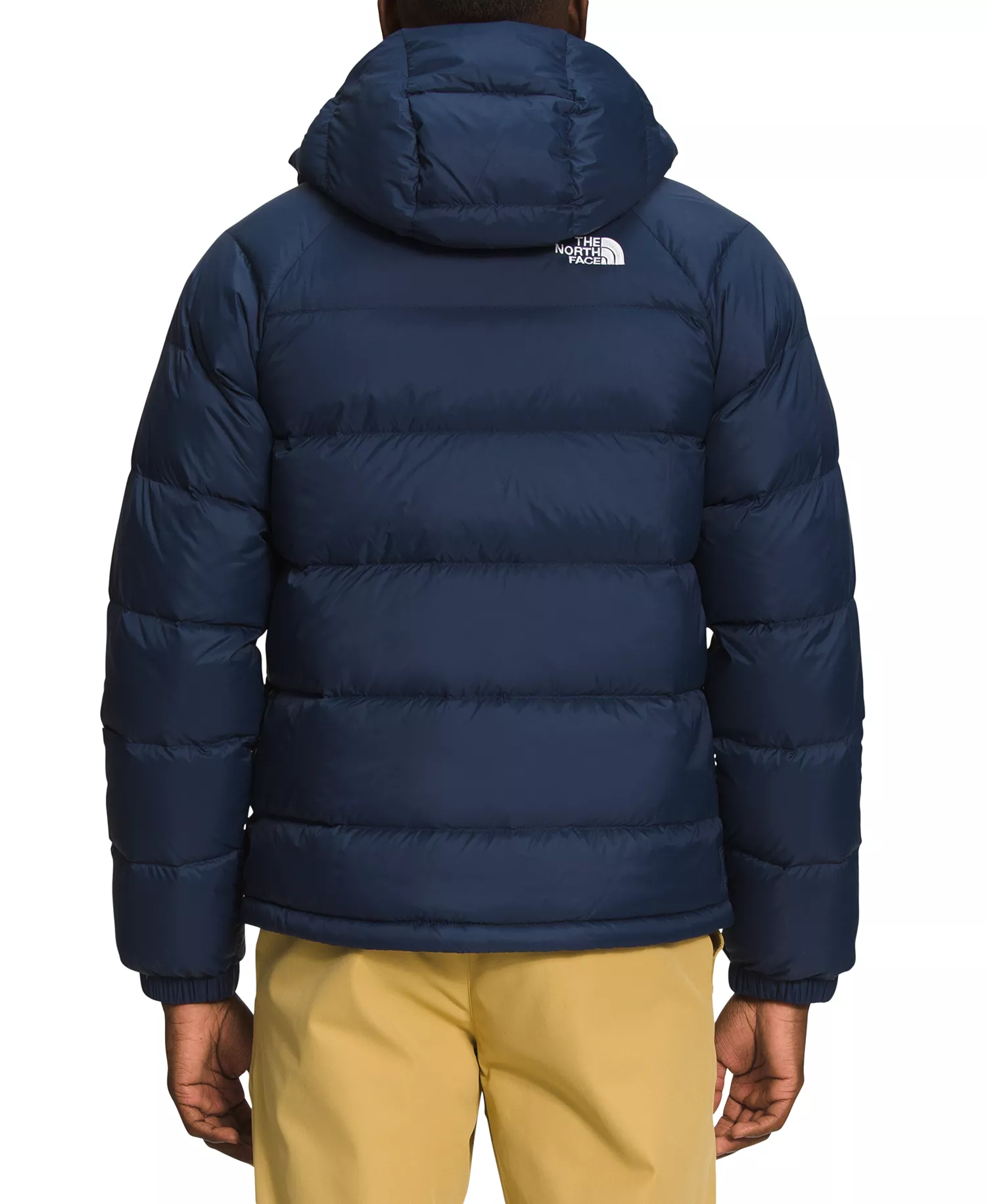 Men's Hydrenalite DWR Quilted Hooded Down Puffer Jacket - Summit Navy - L