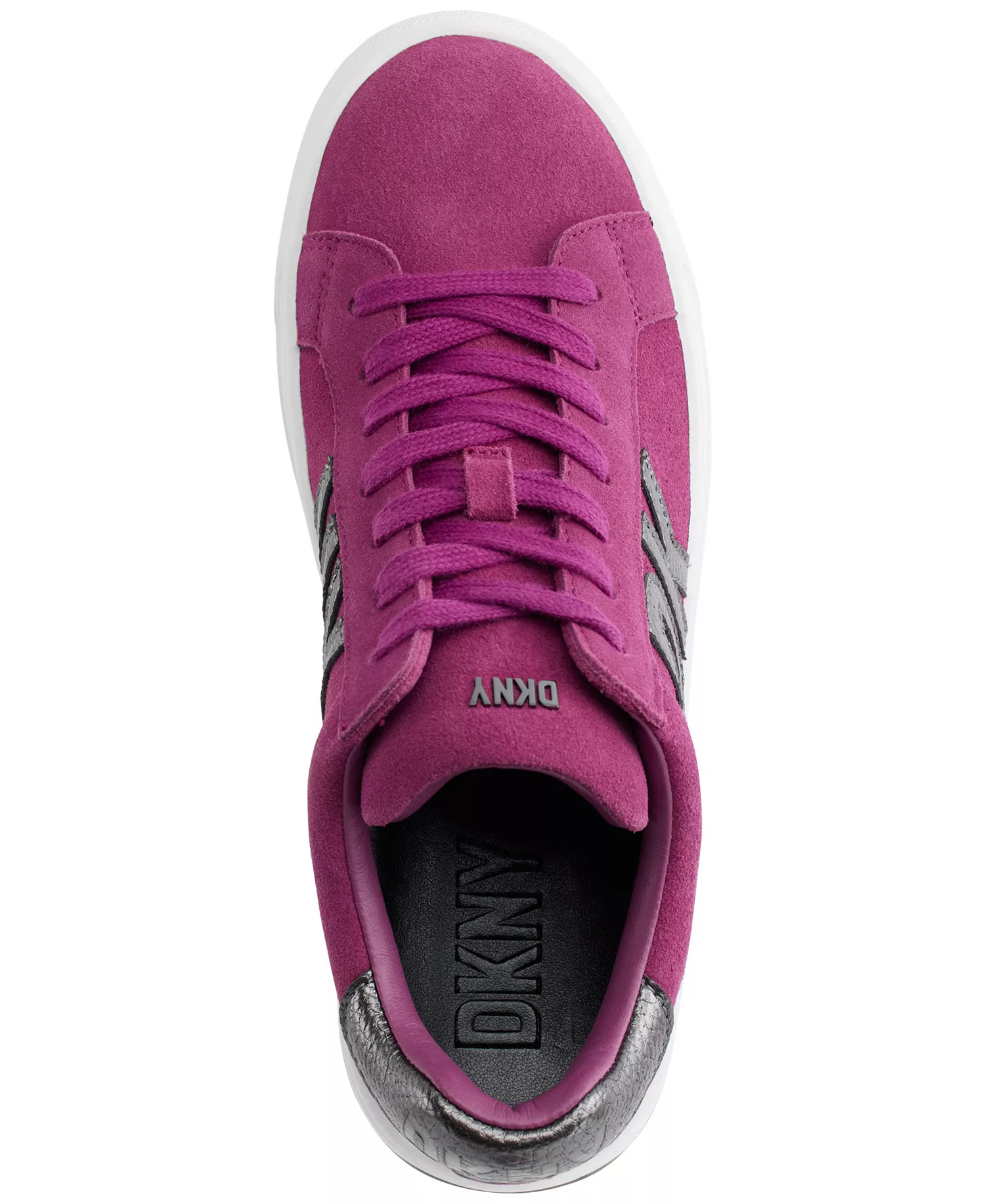 Women's Abeni Lace Up Low Top Sneakers - Berry - 11M
