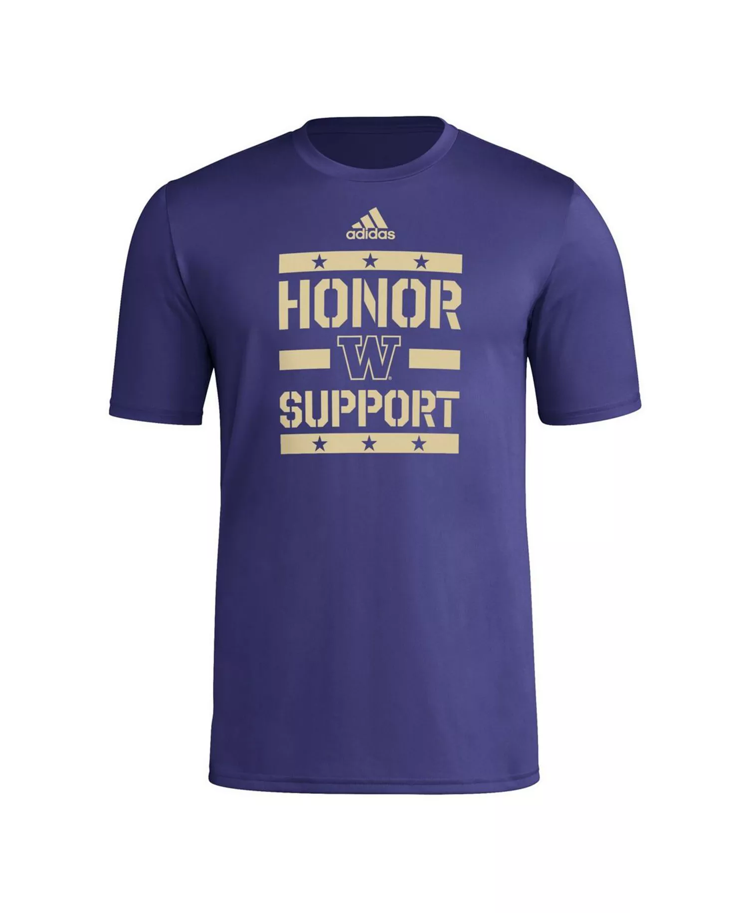Men's Purple Washington Huskies Honor Support Pre-Game T-Shirt - Purple - 2XL