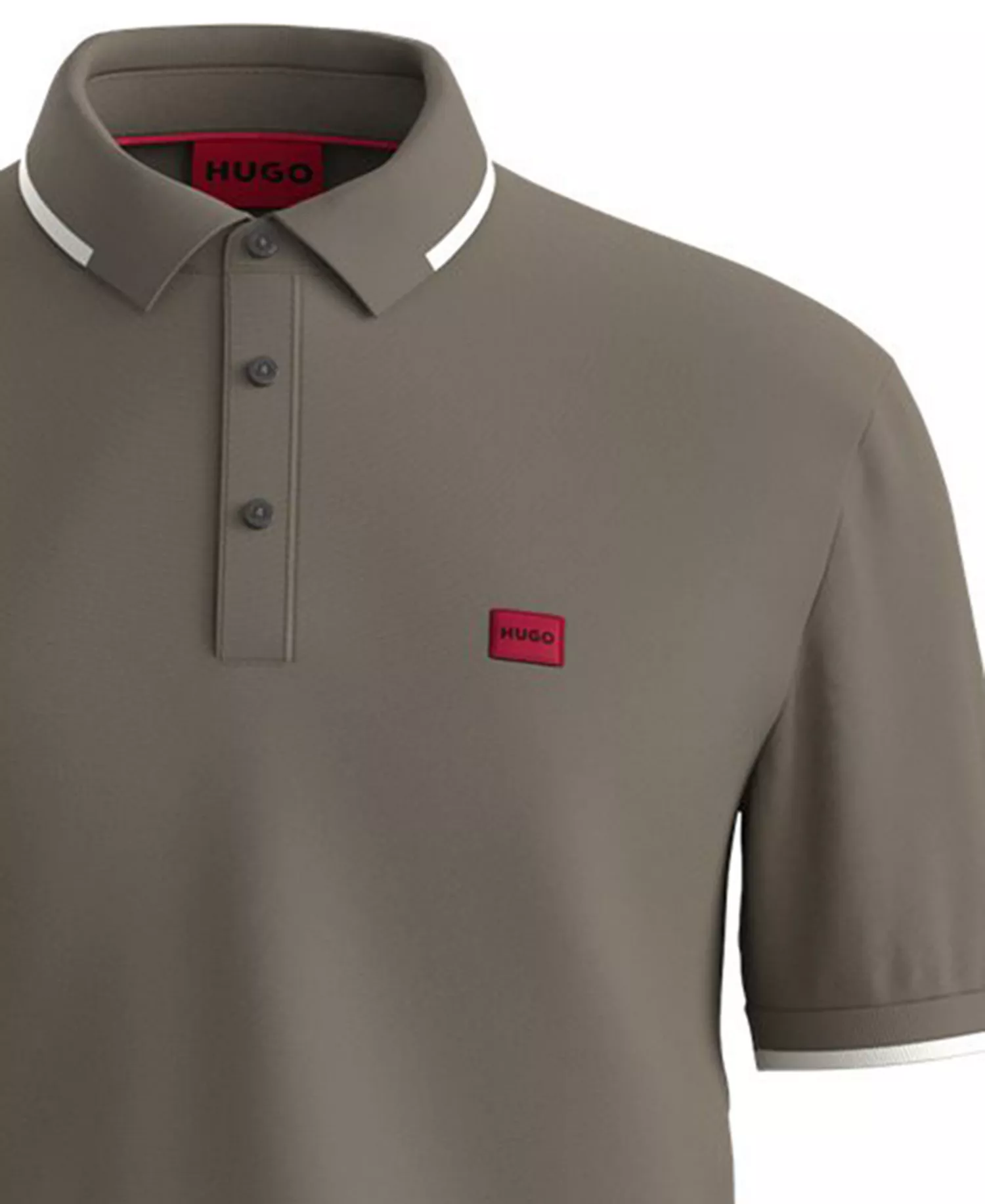 Men's Deresino Short-Sleeve Polo Shirt - Gray - 2XL