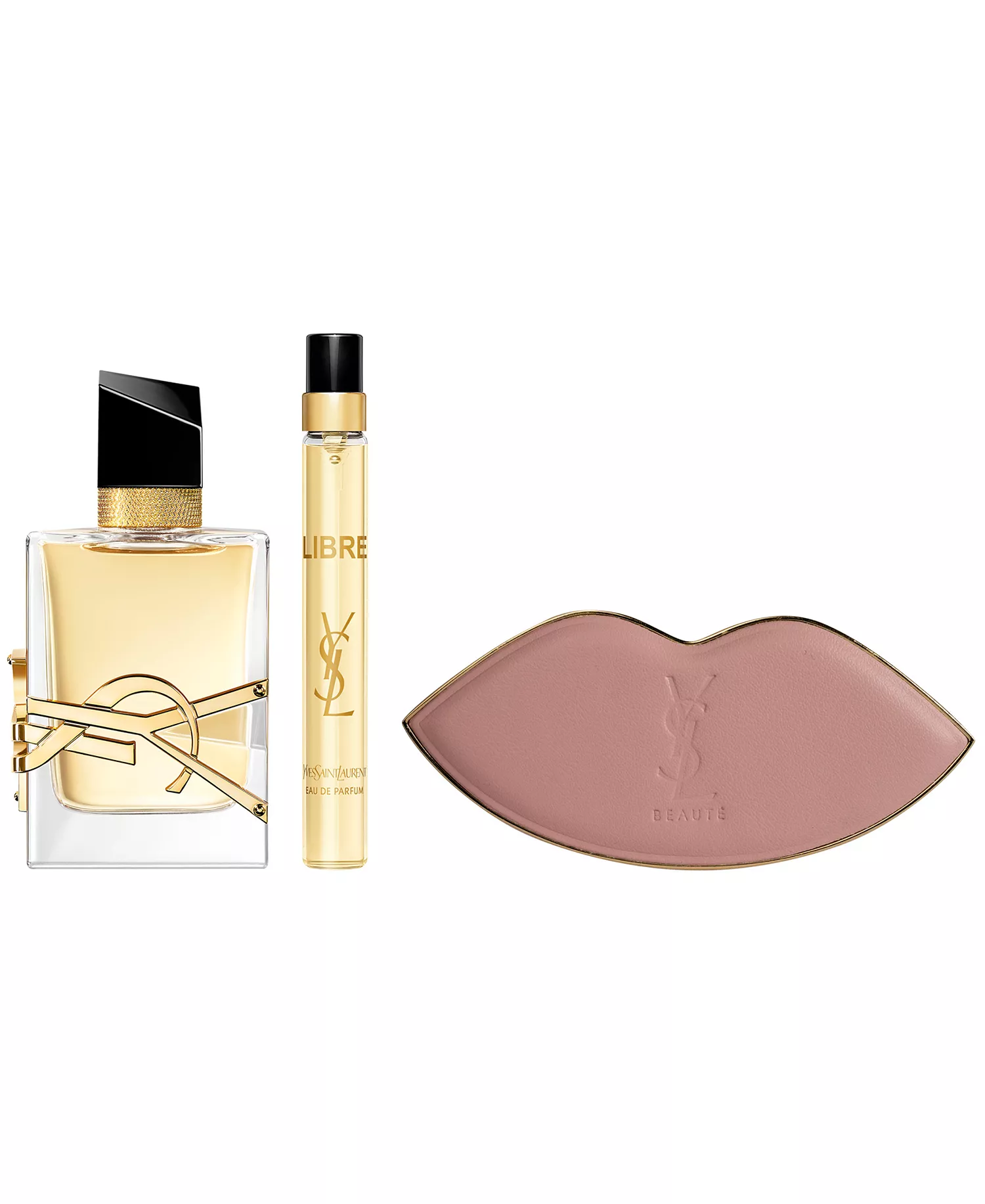 Libre 3-Pc.  Eau de Parfum Gift Set with Lip Mirror - No Color - No Size