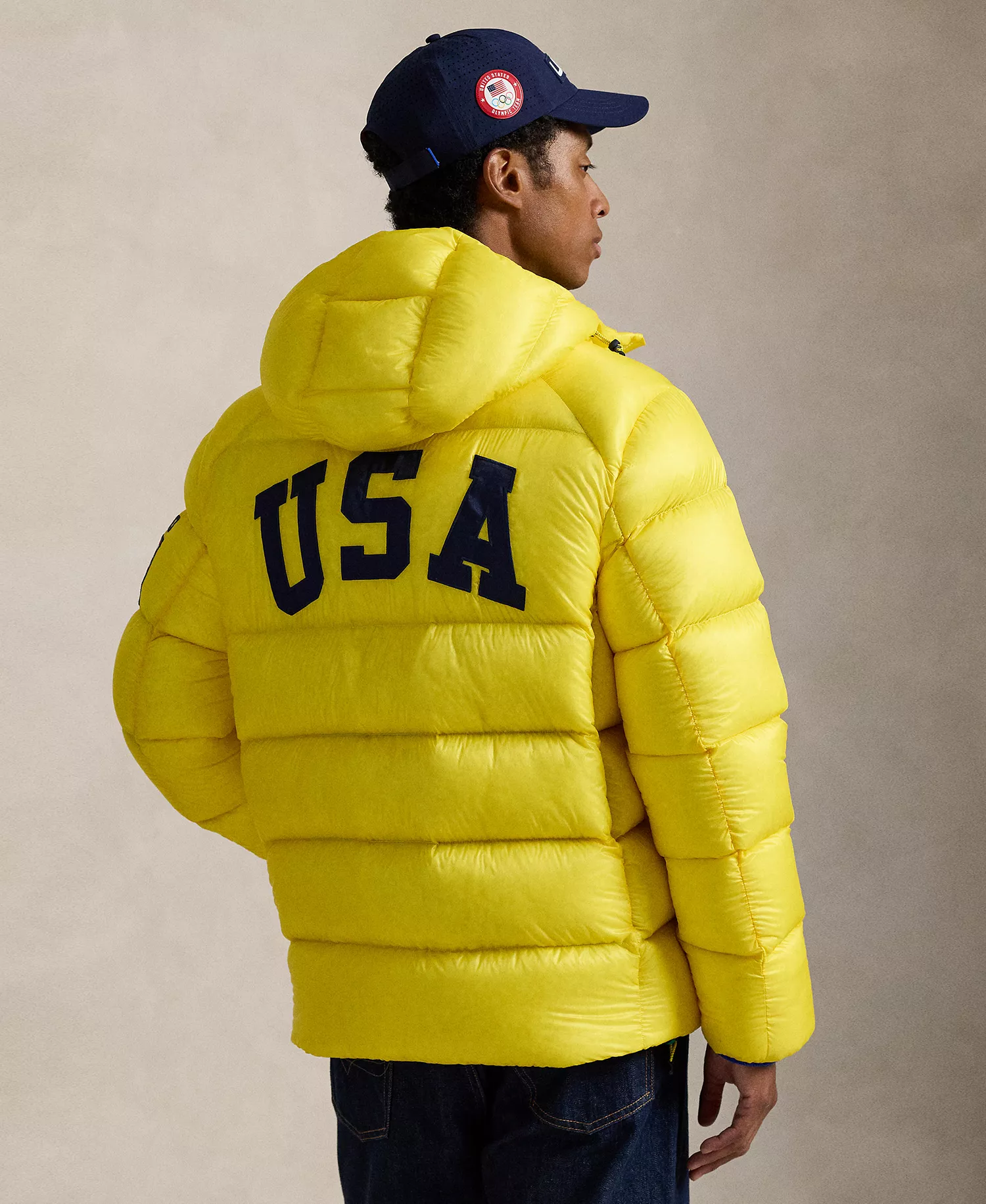 Men's Hawthorne Flag Down Jacket - Lemon Crush - L