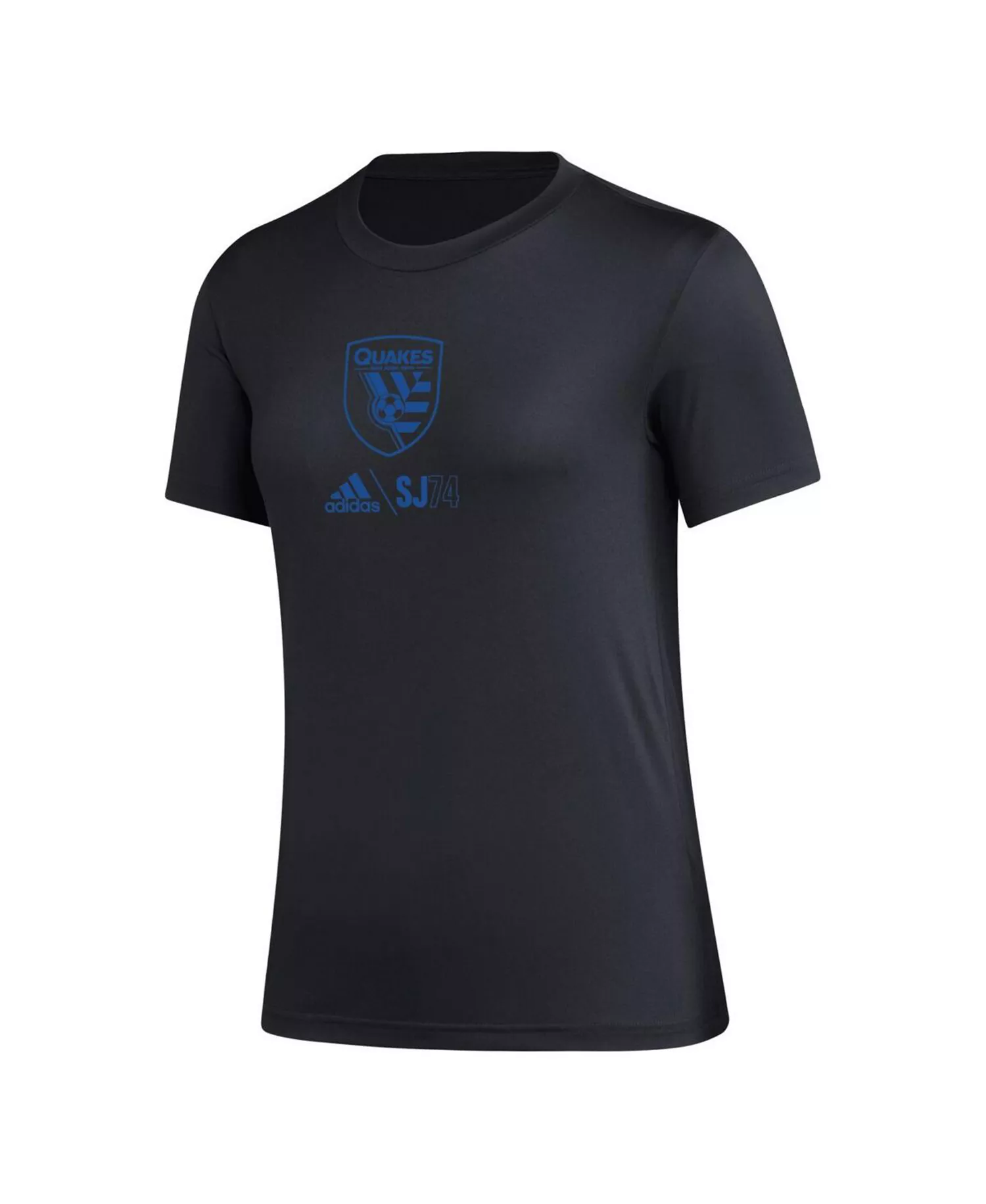 Women's Black San Jose Earthquakes AEROREADY Club Icon T-shirt - Black - L