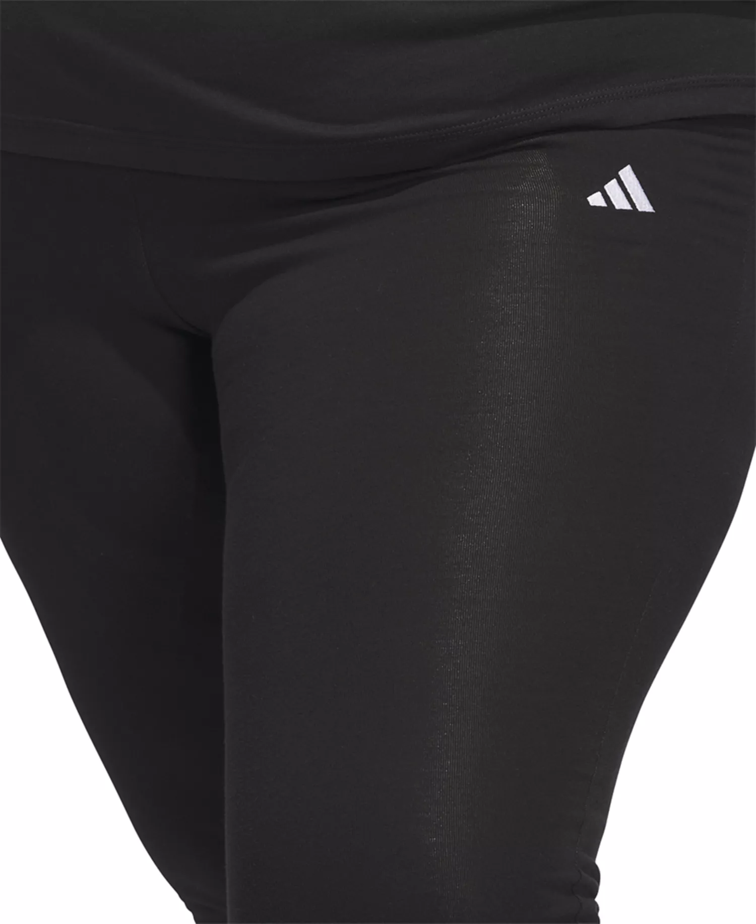 Plus Size Small Logo Flare Pants - Black - 1X