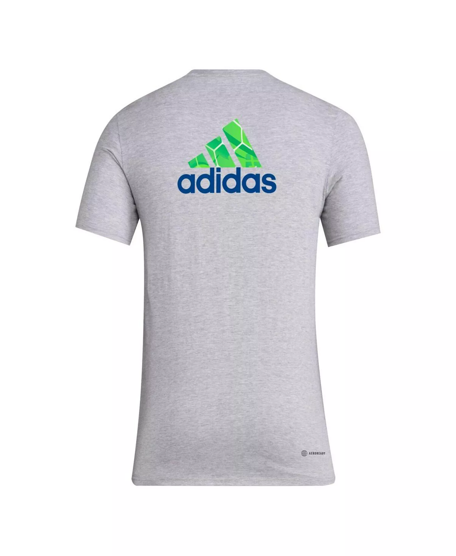 Men's Heather Gray Seattle Sounders FC Local Pop AEROREADY T-Shirt - Heather Gray - L