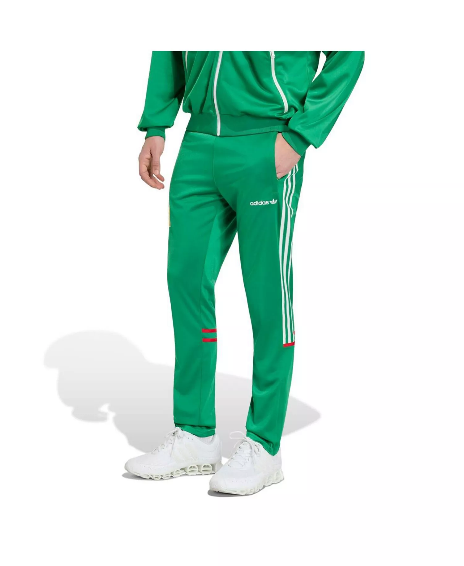 Men's Green Mexico National Team 1986 Bringback Track Pants - Green - 2XL