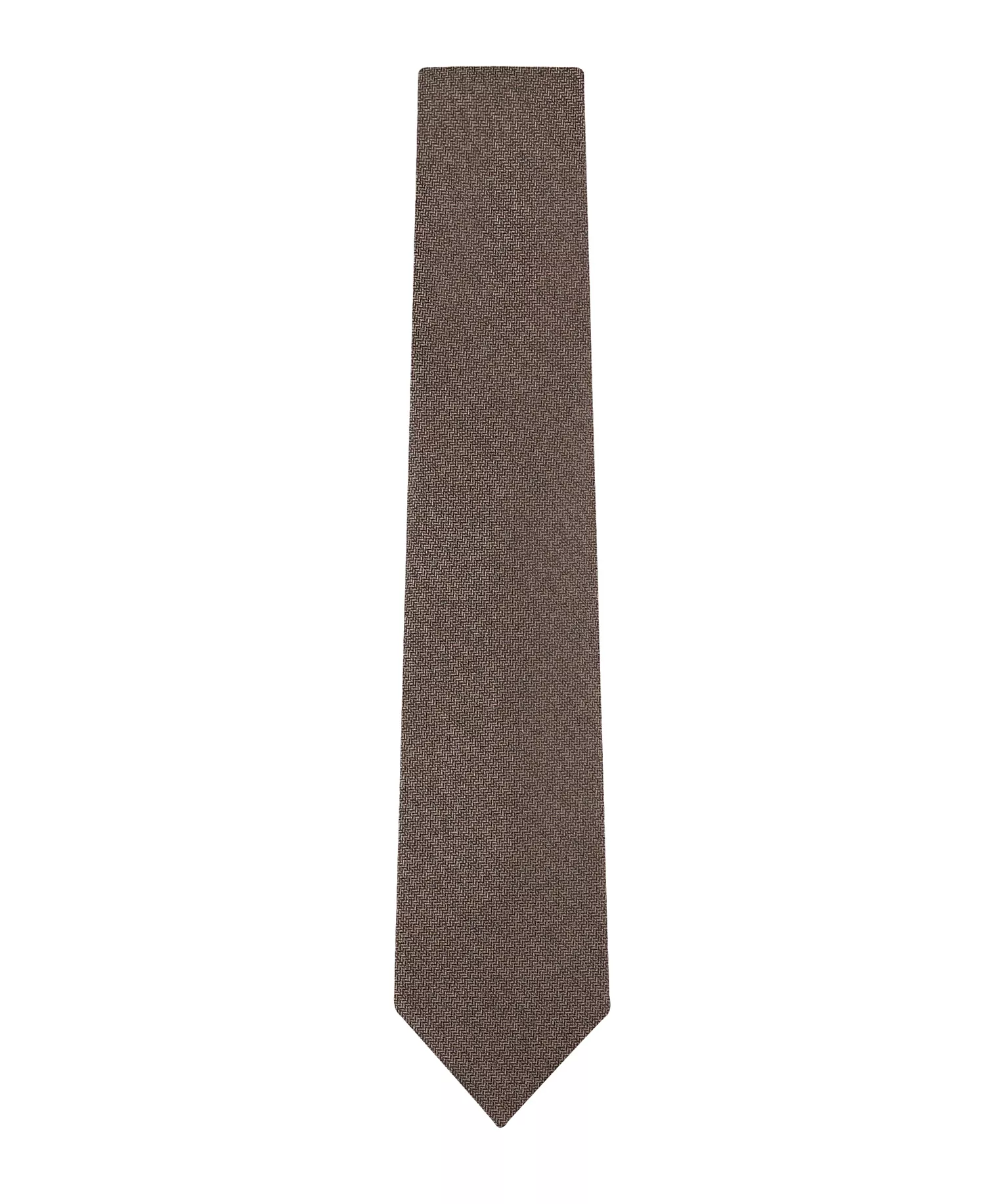 Men's Harlan Seasonal Solid Tie - Brown - ONE SIZE