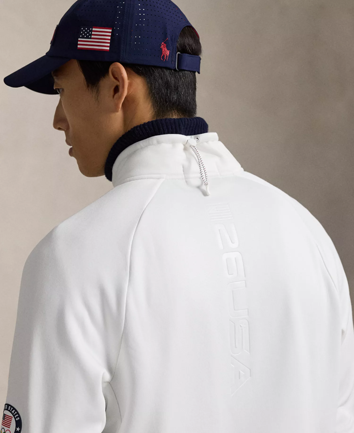 Men's Team USA Hybrid Jacket - Ceramic White - L