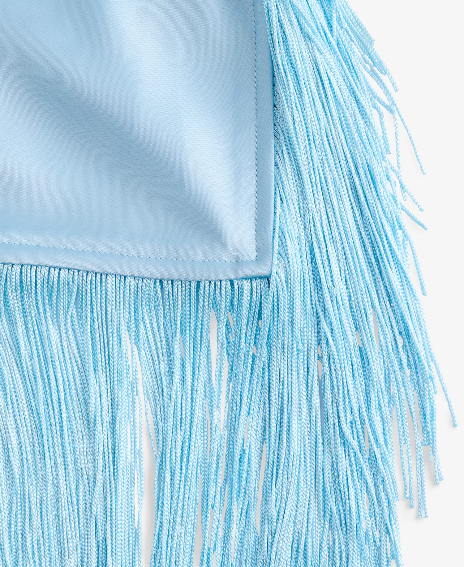 Women's Cowl-Neck Fringe-Hem Midi Dress, Created for Macy's - Wind Surf - 0
