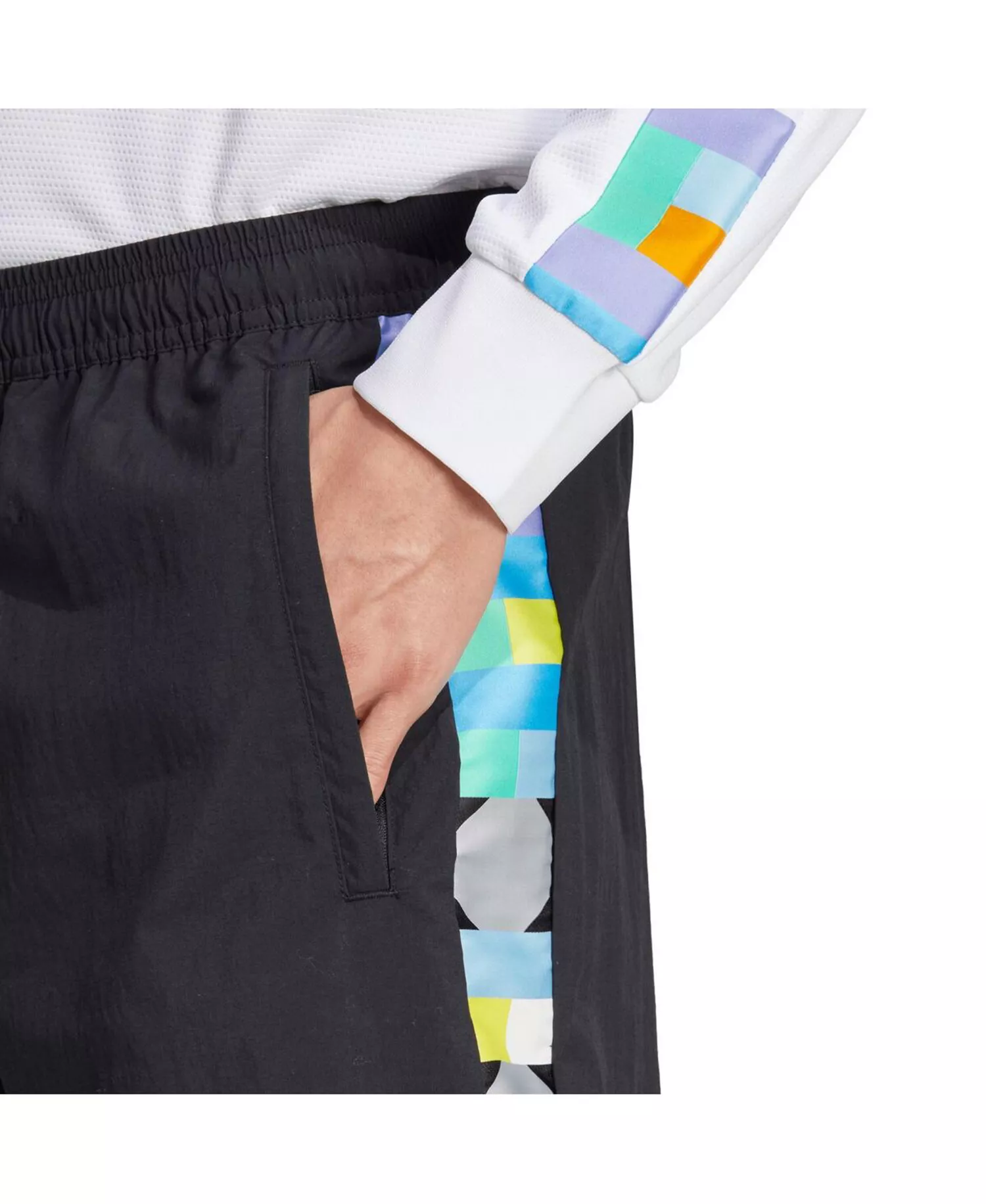 Men's Black Peter Saville x Manchester United Shorts - Black - 2XL