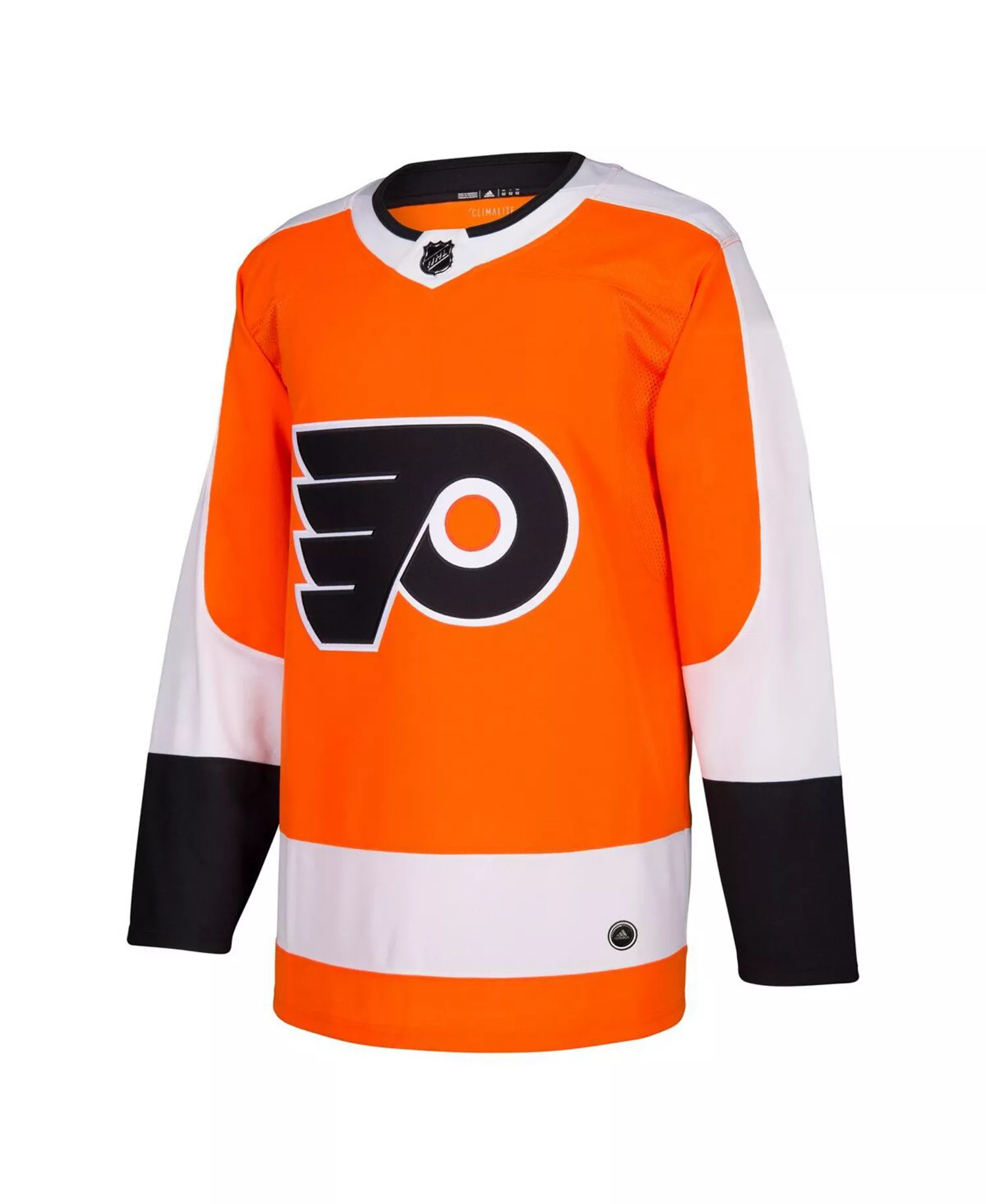 Men's Orange Philadelphia Flyers Home Authentic Blank Jersey - Orange - 42